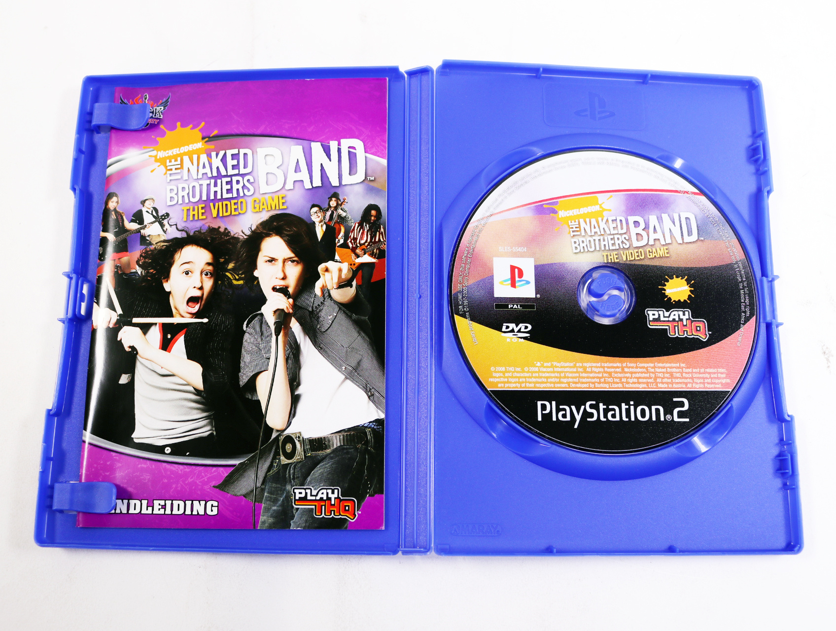 PlayStation 2 - The Naked Brothers Band: The Video Game - productfoto 3