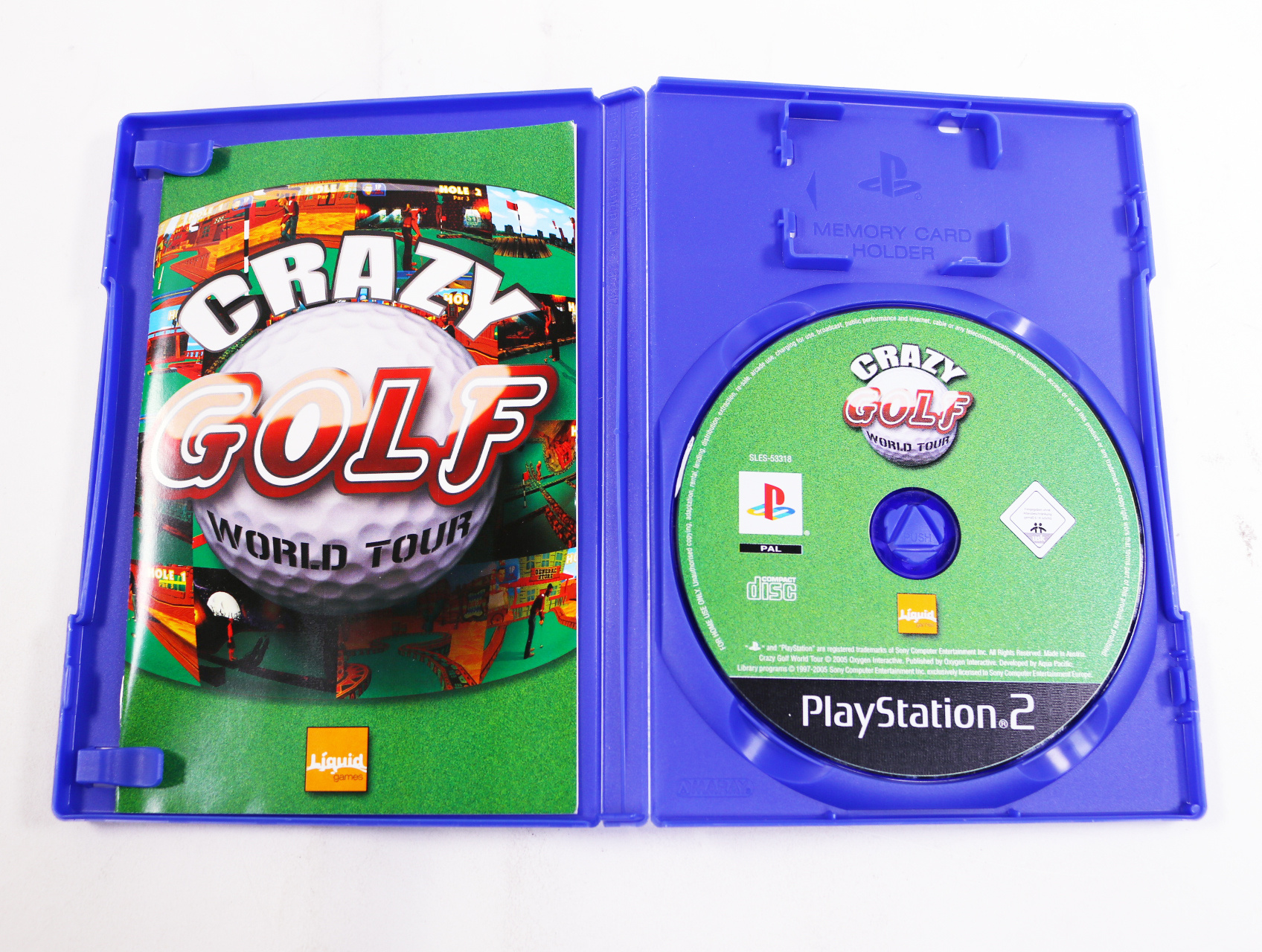 PlayStation 2 - Crazy Golf World Tour - productfoto 3