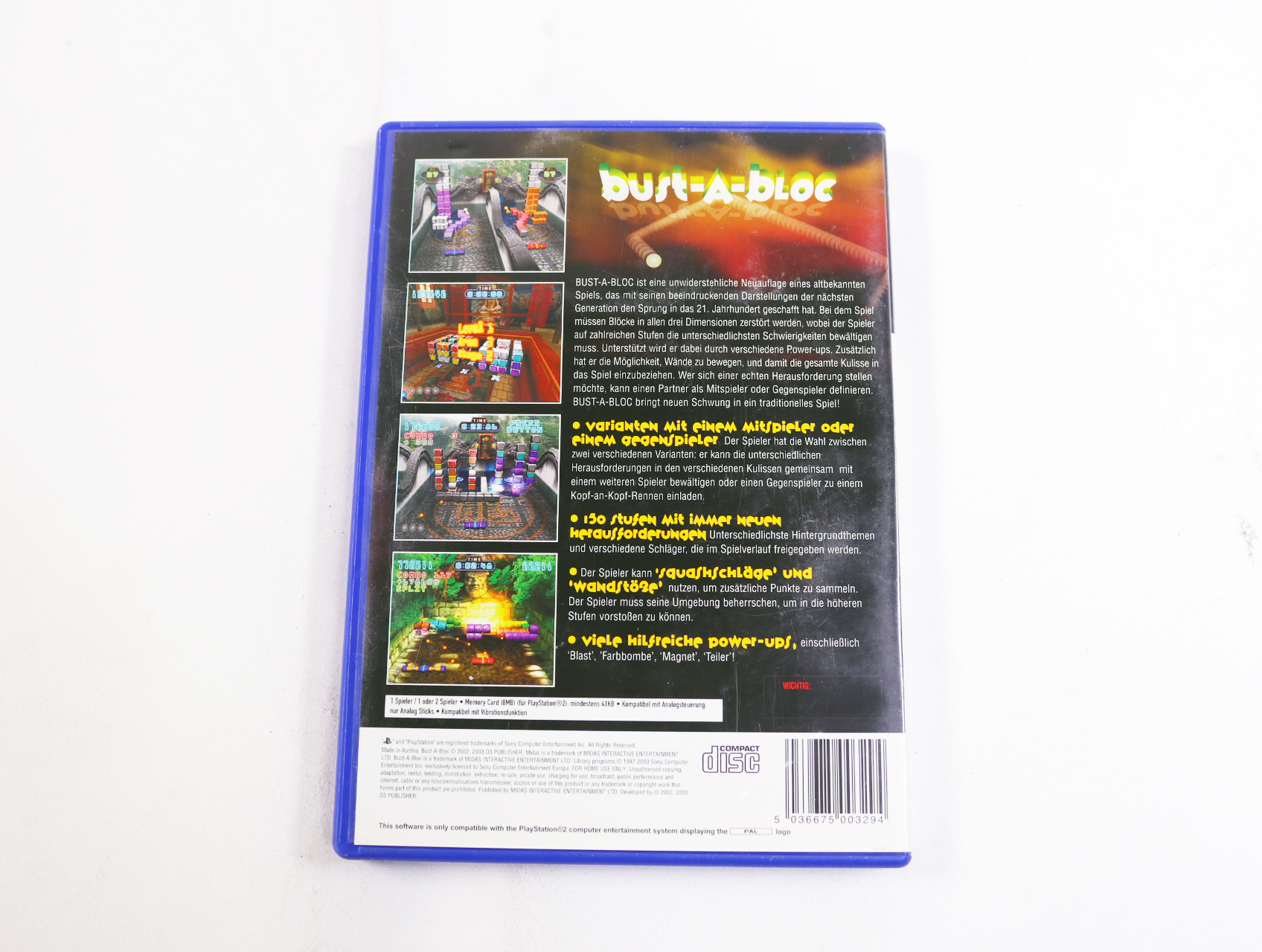 PlayStation 2 - Bust-A-Bloc - productfoto 2