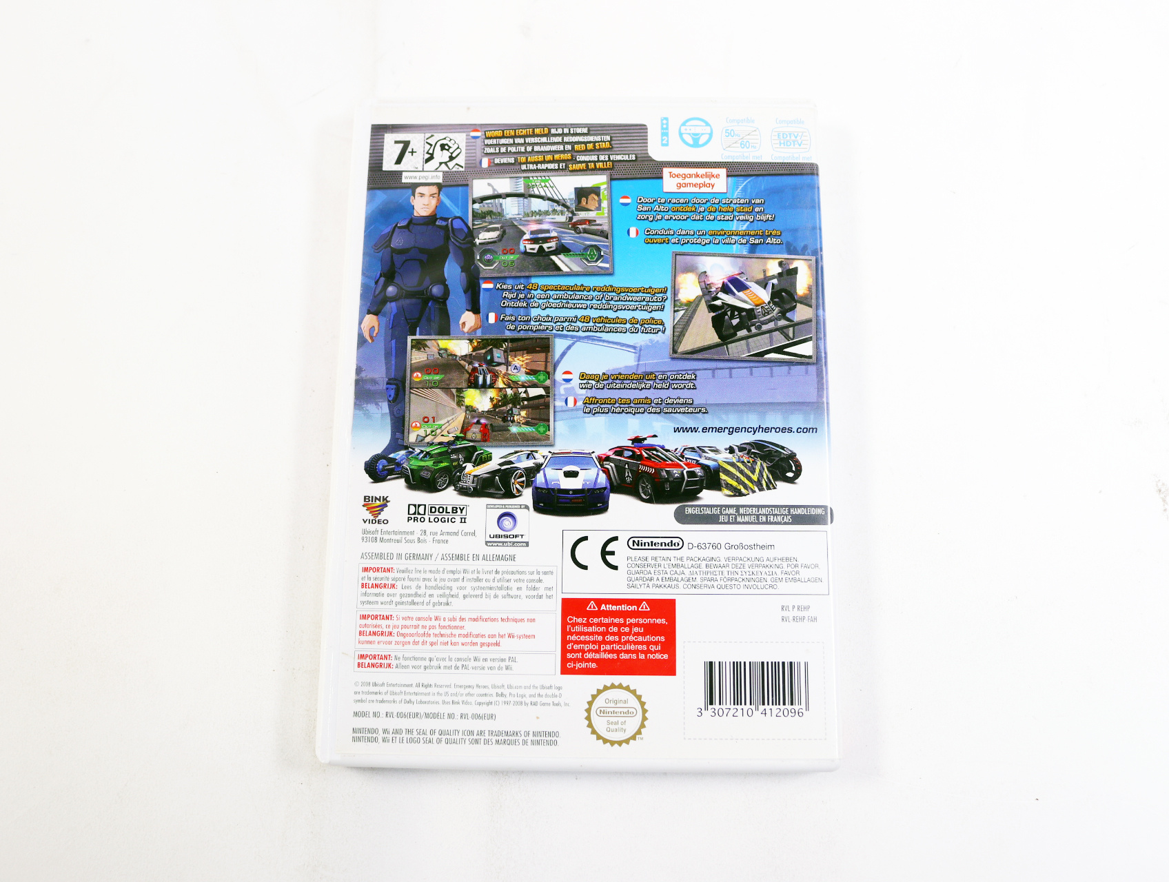 Wii - Emergency Heroes - productfoto 3