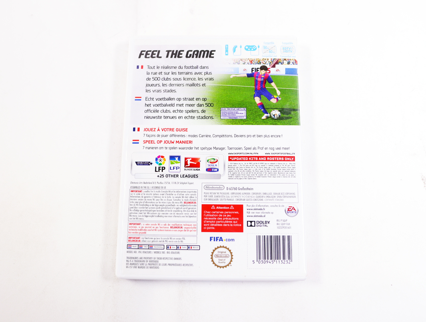 Wii - FIFA 15 Legacy Edition - productfoto 3