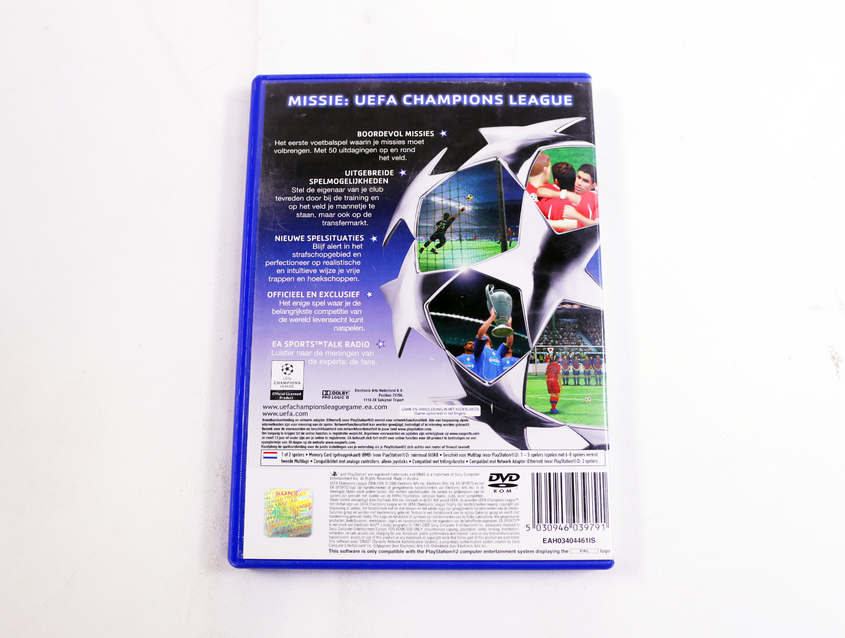 PlayStation 2 - UEFA Champions League 2004-2005 [No Manual] - productfoto 2