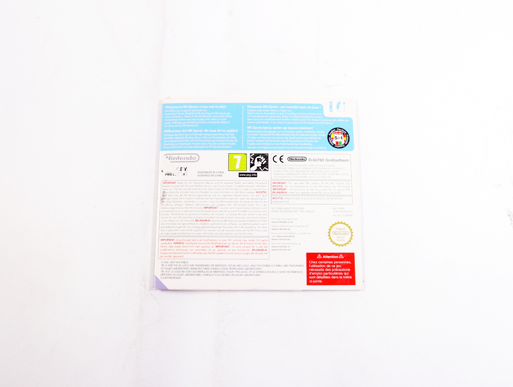 Wii - Wii Sports #2 - productfoto 3