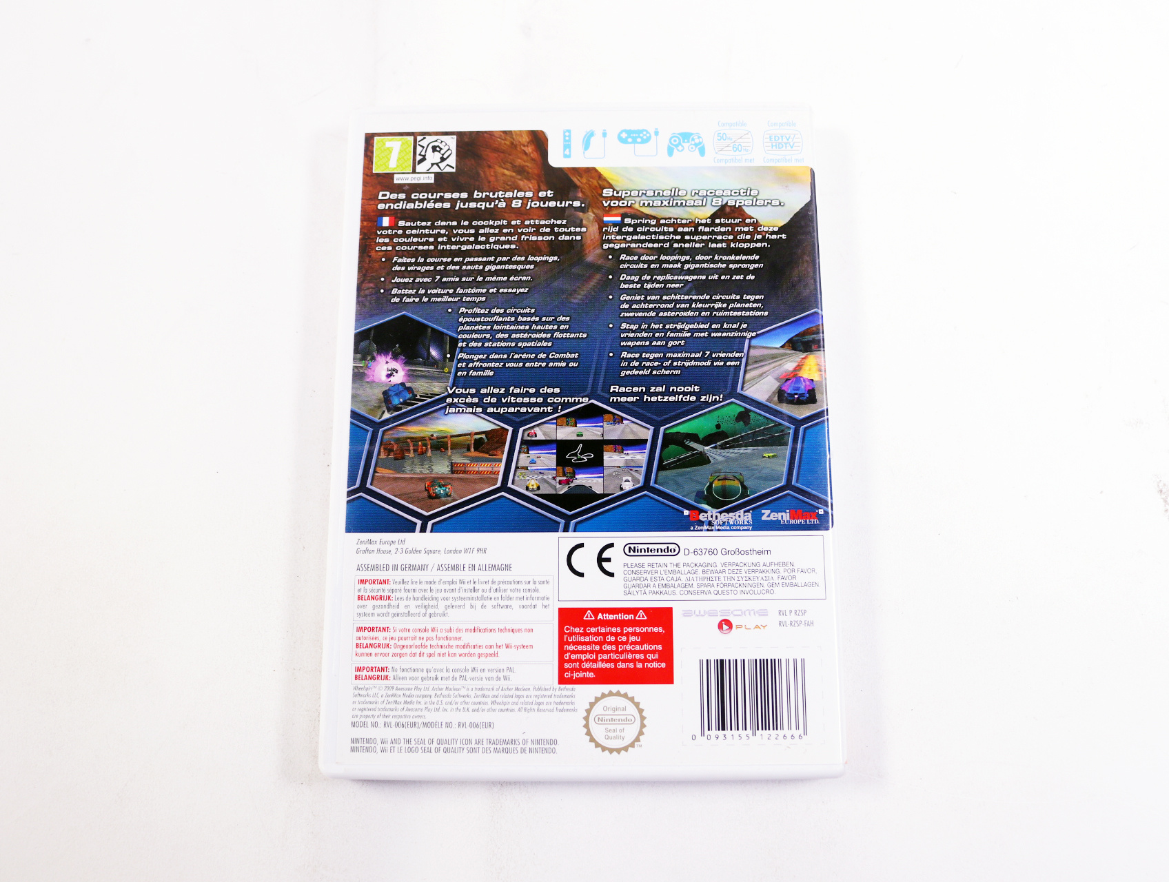 Wii - Wheelspin - Awesome Play - productfoto 3