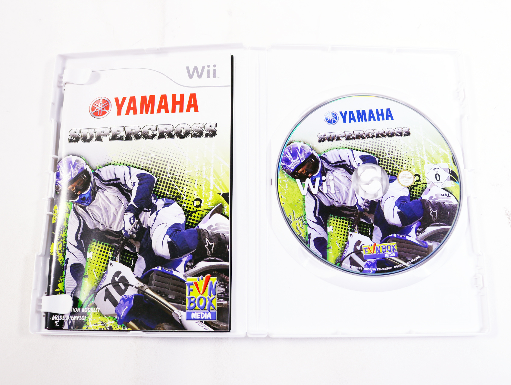 Wii - Yamaha Supercross - productfoto 2