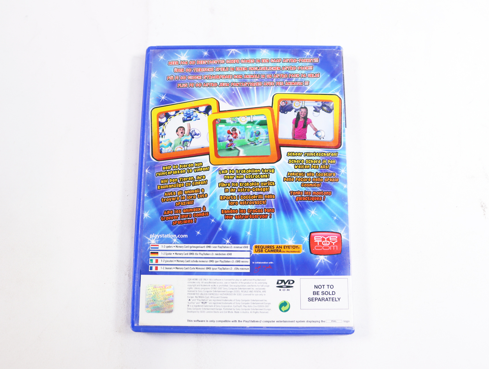 PlayStation 2 - EyeToy: Astro Zoo [No Manual] - productfoto 2