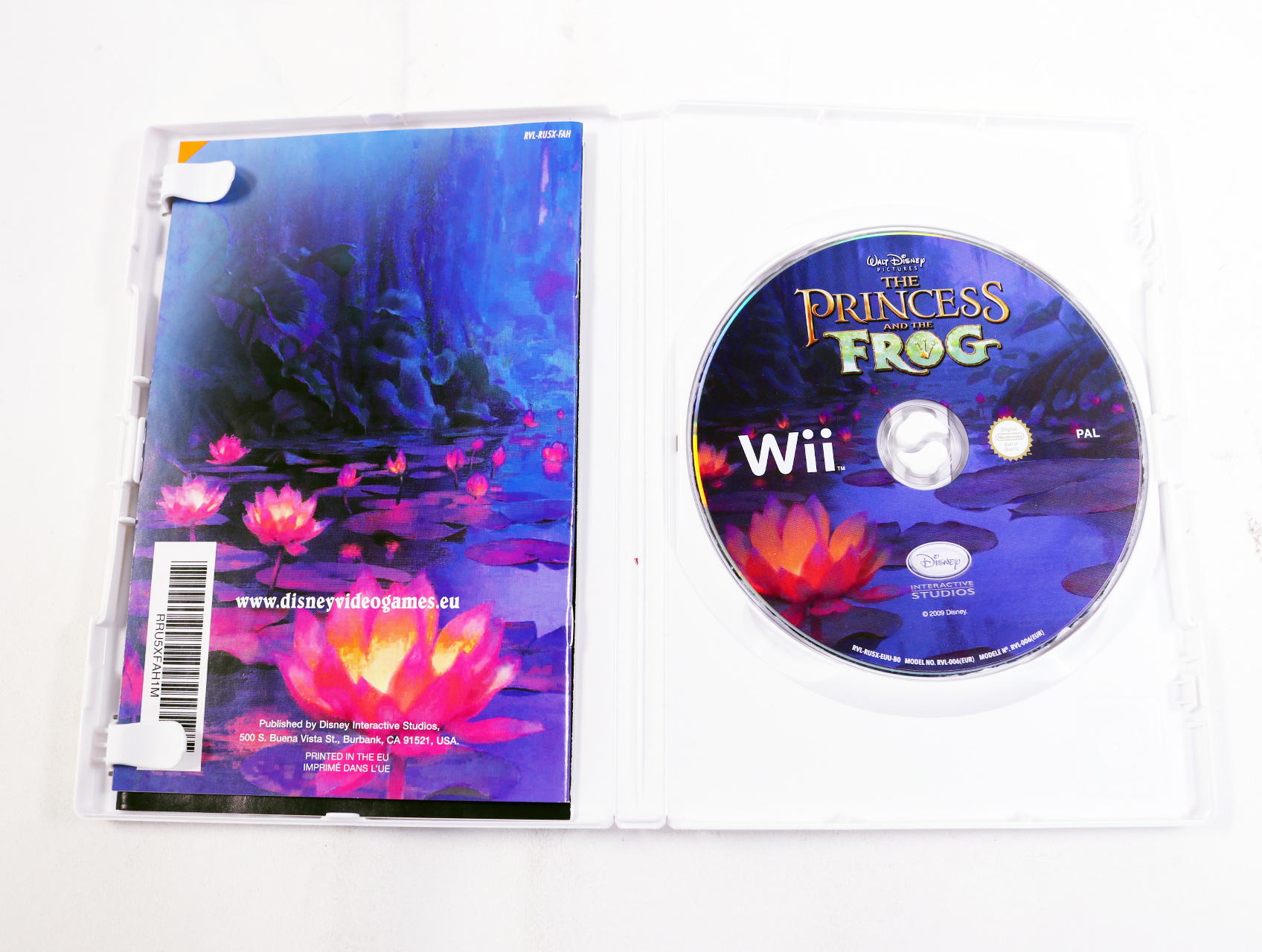 Wii - The Princess and the Frog - productfoto 2