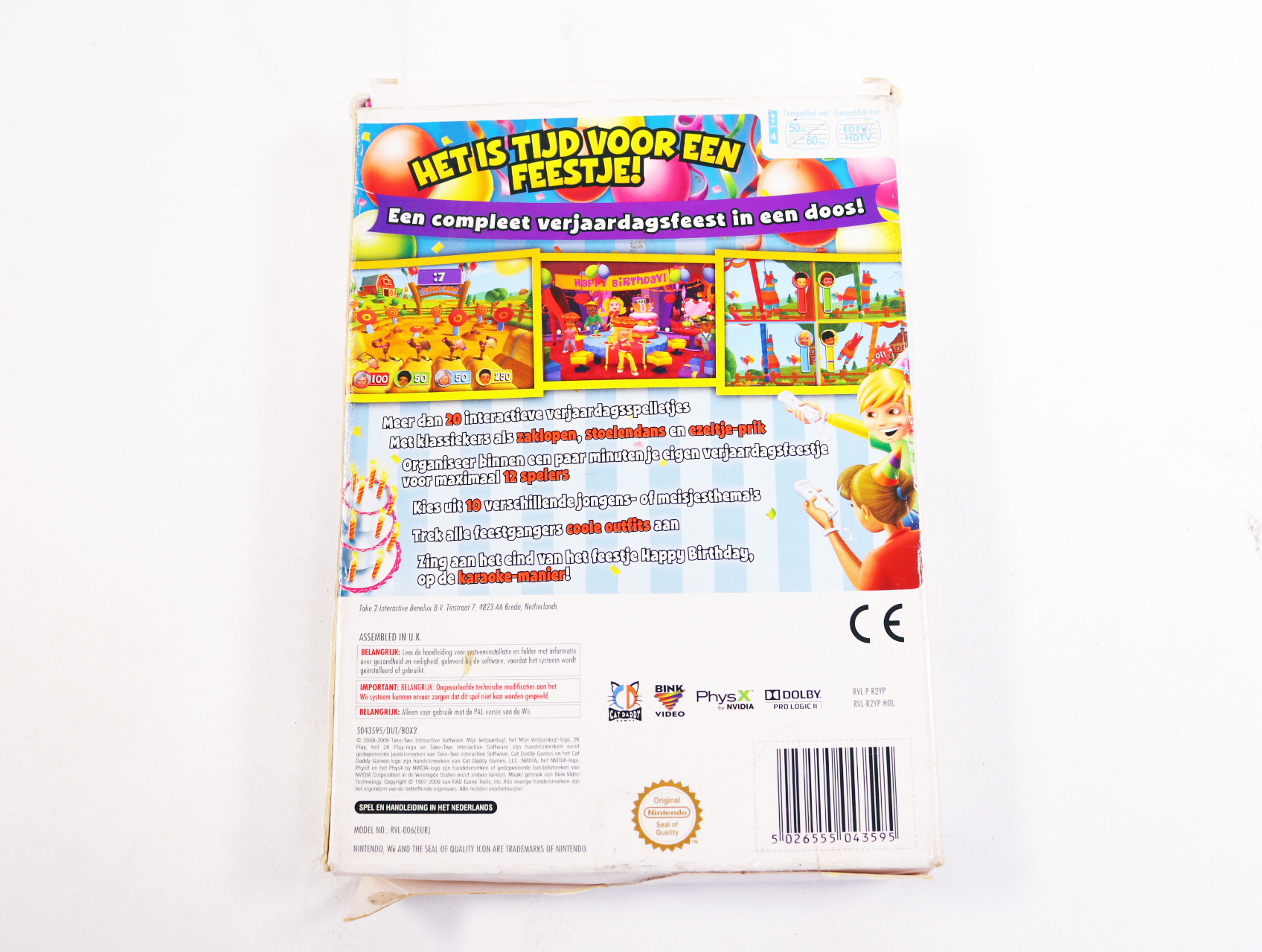 Wii - Mijn Verjaardag! - productfoto 4