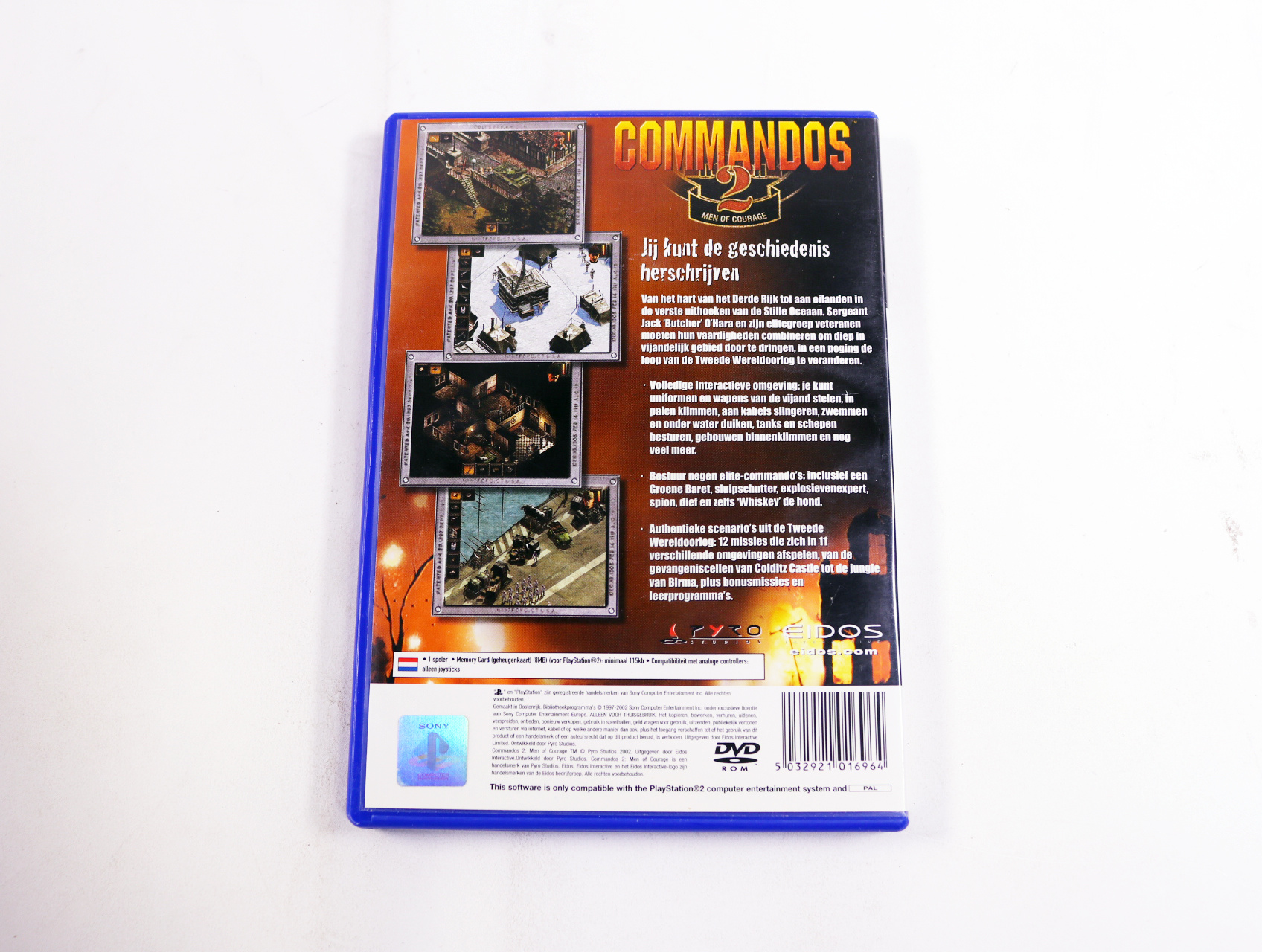 PlayStation 2 - Commandos 2: Men of Courage - productfoto 2