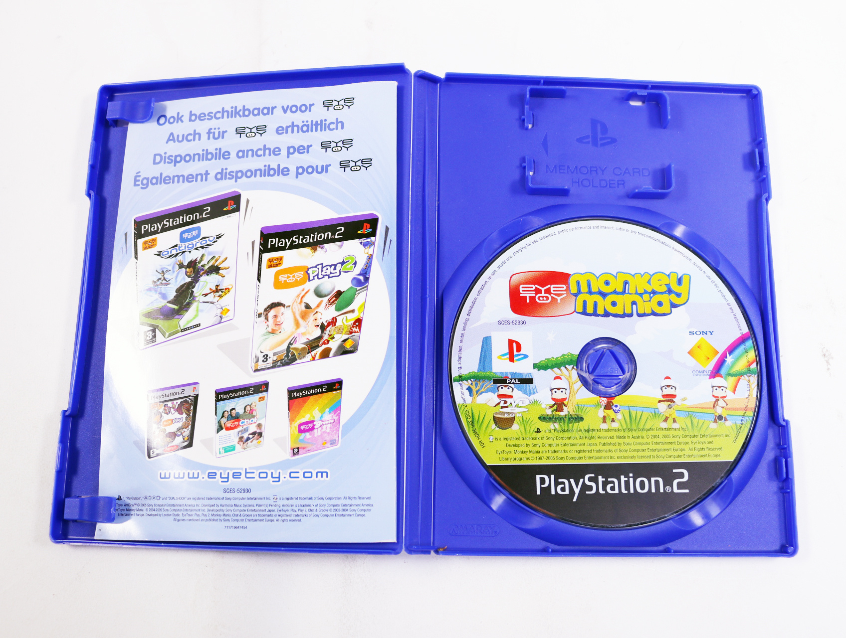 PlayStation 2 - EyeToy: Monkey Mania - productfoto 3