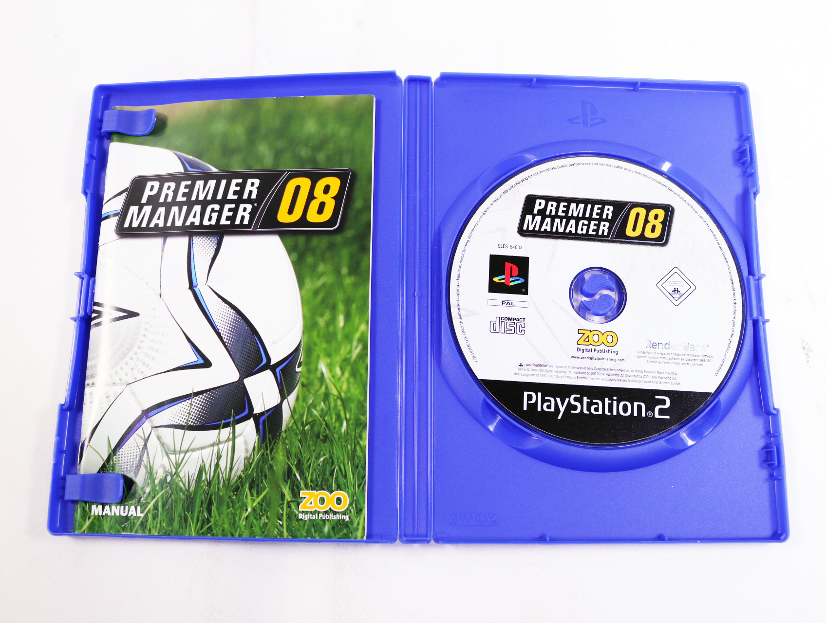 PlayStation 2 - Premier Manager 08 - productfoto 3