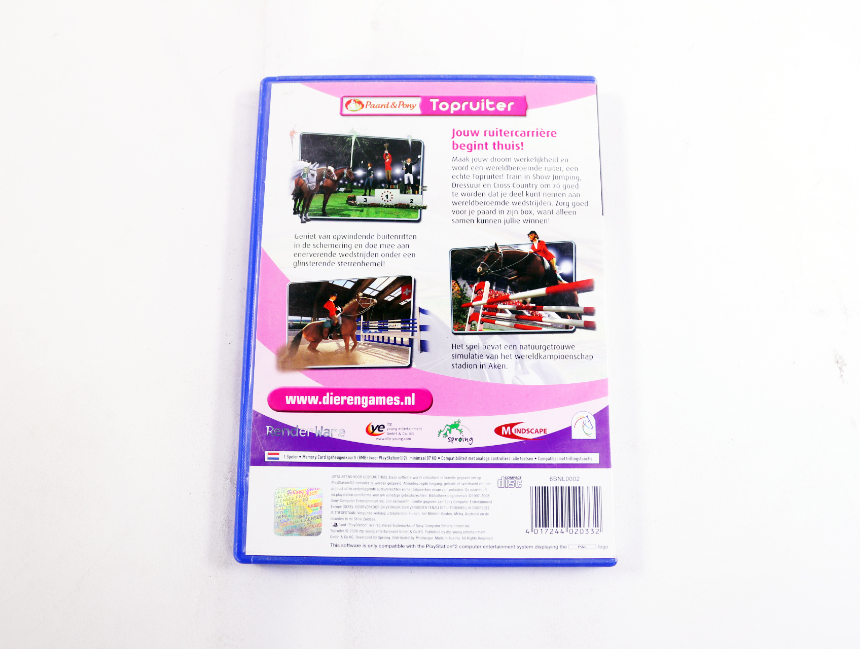 PlayStation 2 - Paard en Pony: Topruiter - productfoto 2