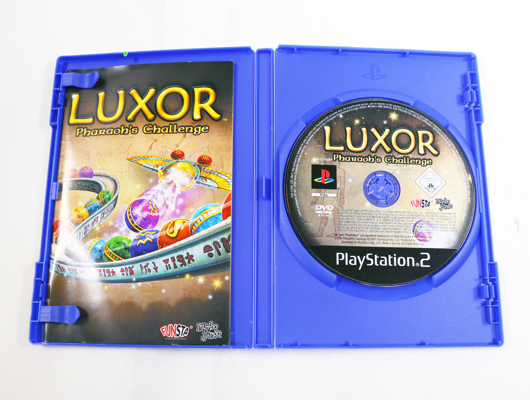 PlayStation 2 - Luxor: Pharaoh's Challenge - productfoto 3