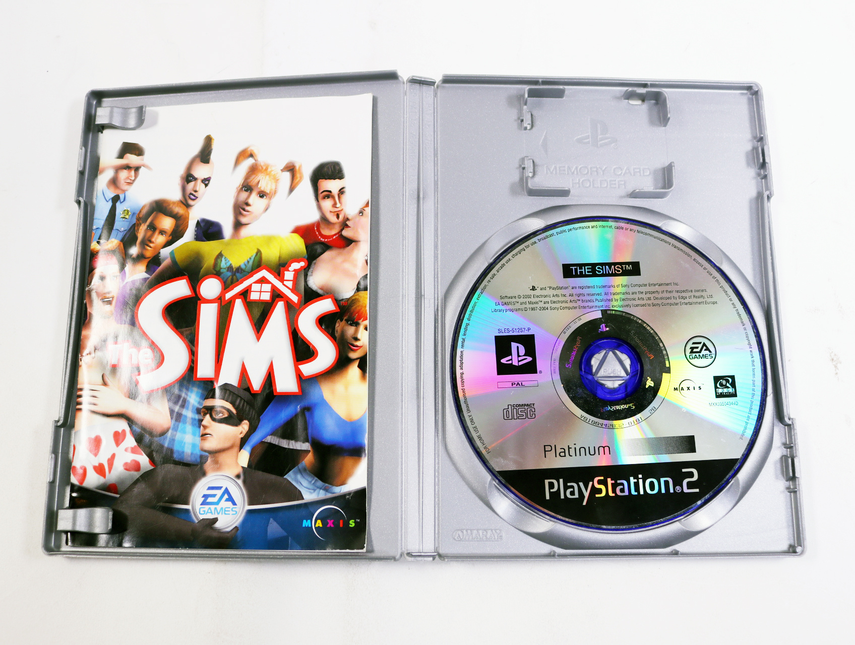 PlayStation 2 - The Sims [Platinum] - productfoto 3