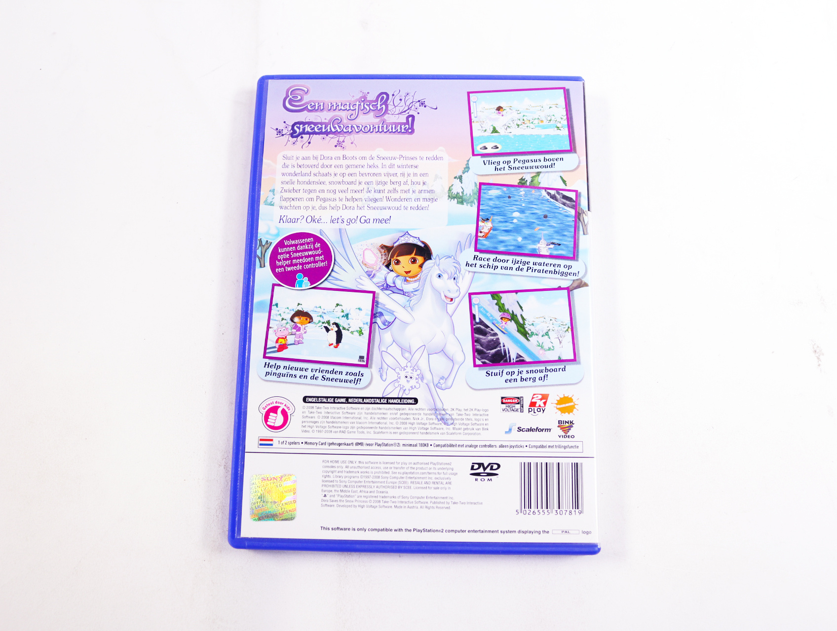PlayStation 2 - Dora the Explorer: Dora Saves the Snow Princess - productfoto 2