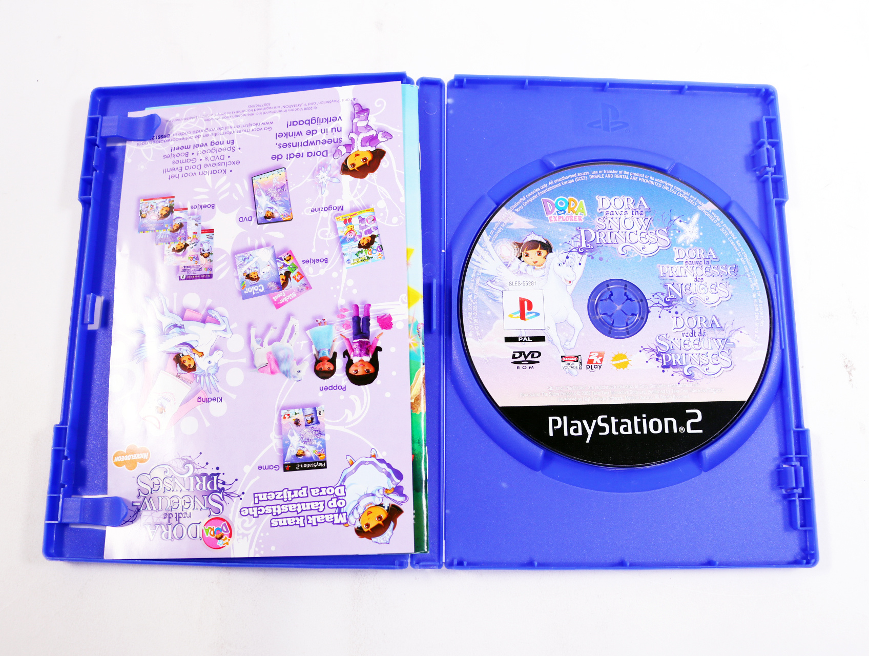 PlayStation 2 - Dora the Explorer: Dora Saves the Snow Princess - productfoto 3
