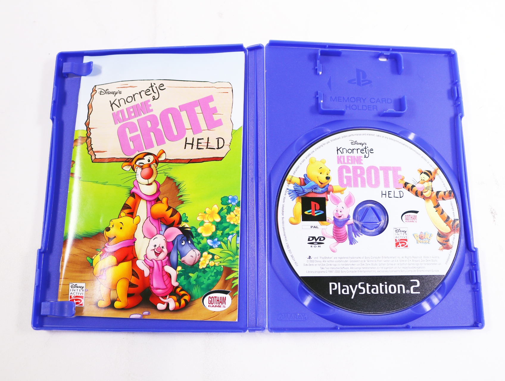 PlayStation 2 - Piglet's Big Game - productfoto 3
