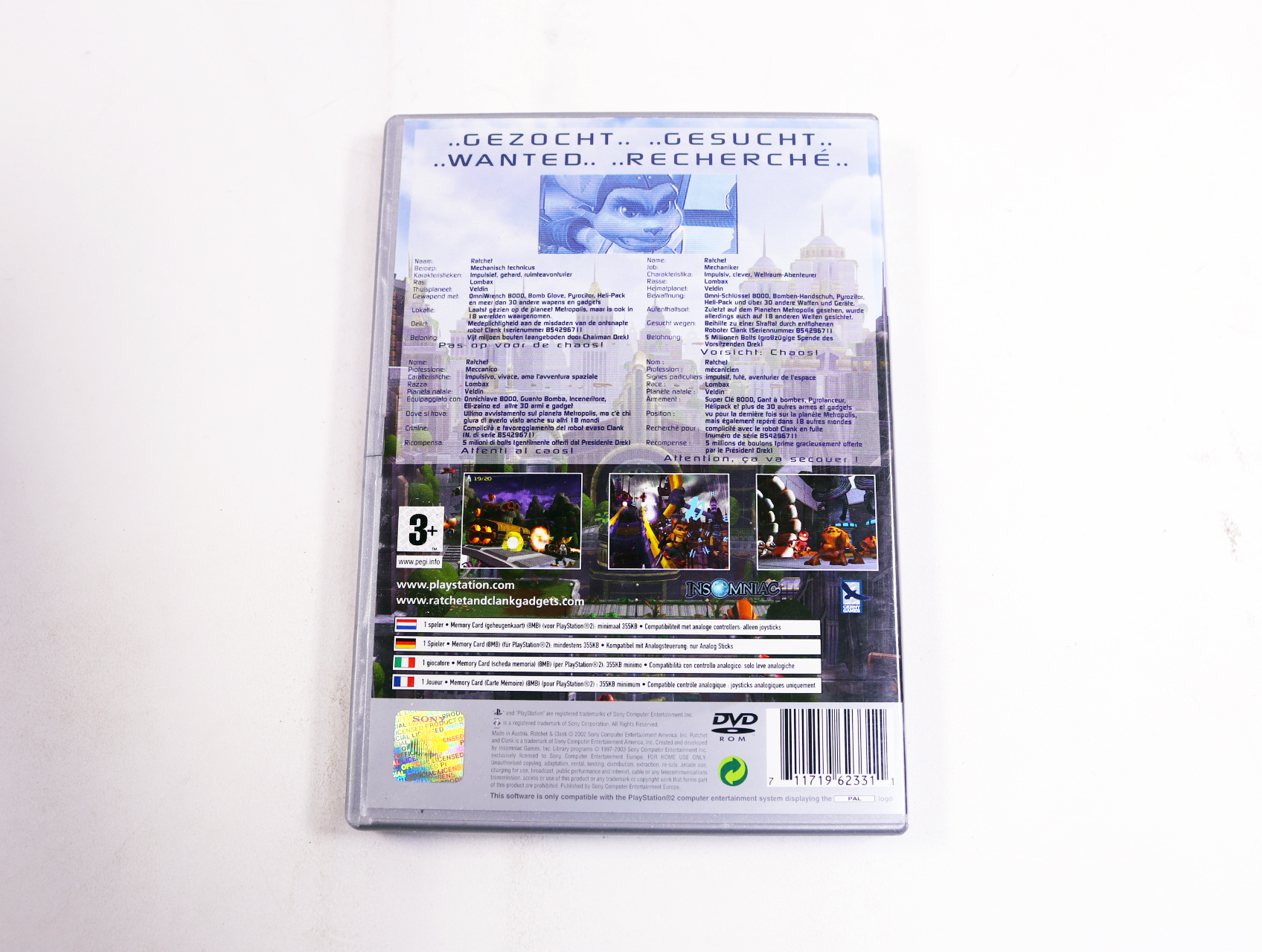 PlayStation 2 - Ratchet & Clank [Platinum] - productfoto 2