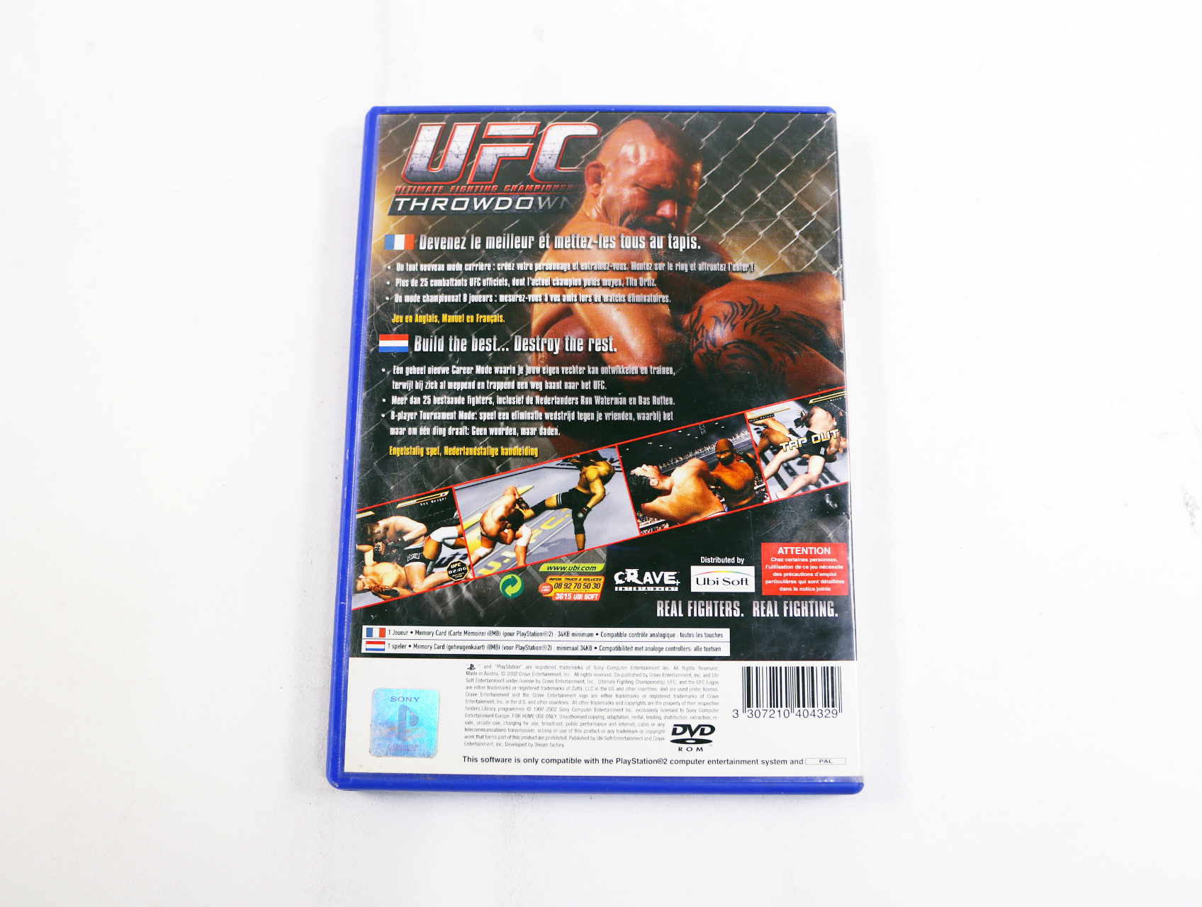 PlayStation 2 - UFC Throwdown - Opus - productfoto 2