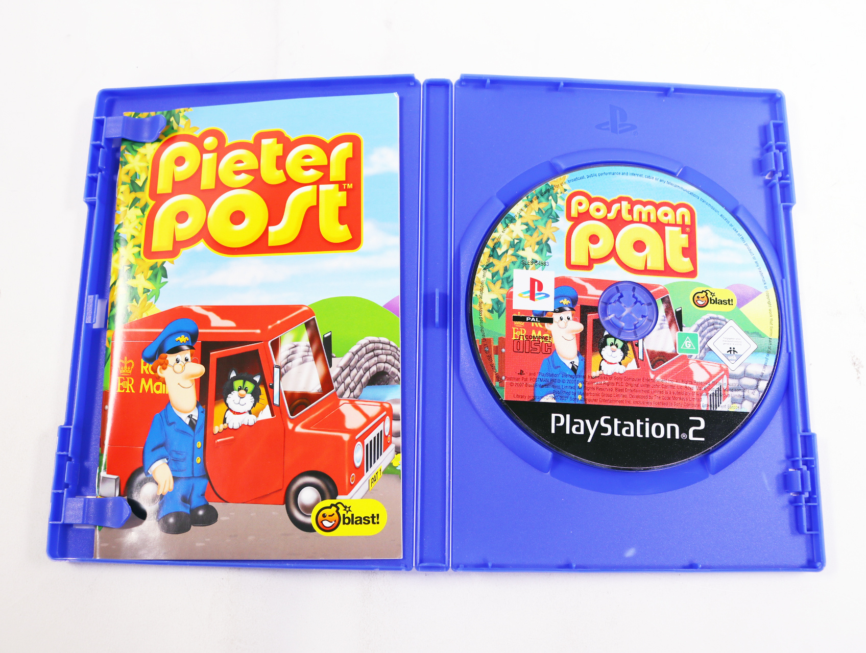 PlayStation 2 - Postman Pat / Pieter Post - The Code Monkeys - productfoto 3