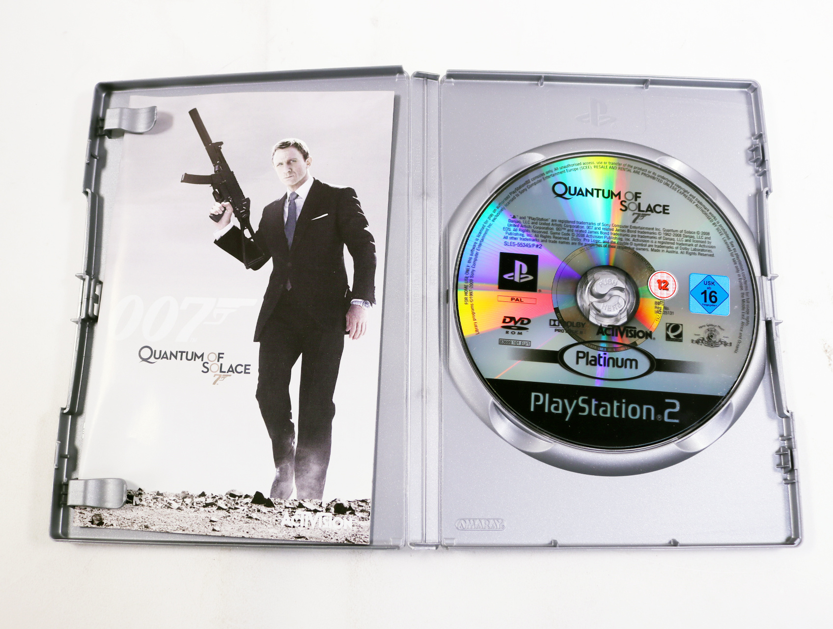 PlayStation 2 - 007: Quantum of Solace [Platinum] - productfoto 3