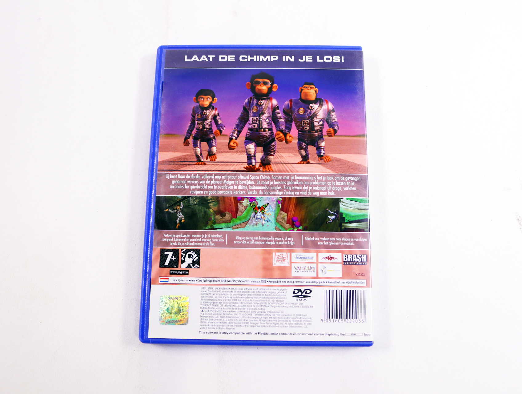 PlayStation 2 - Space Chimps - productfoto 3