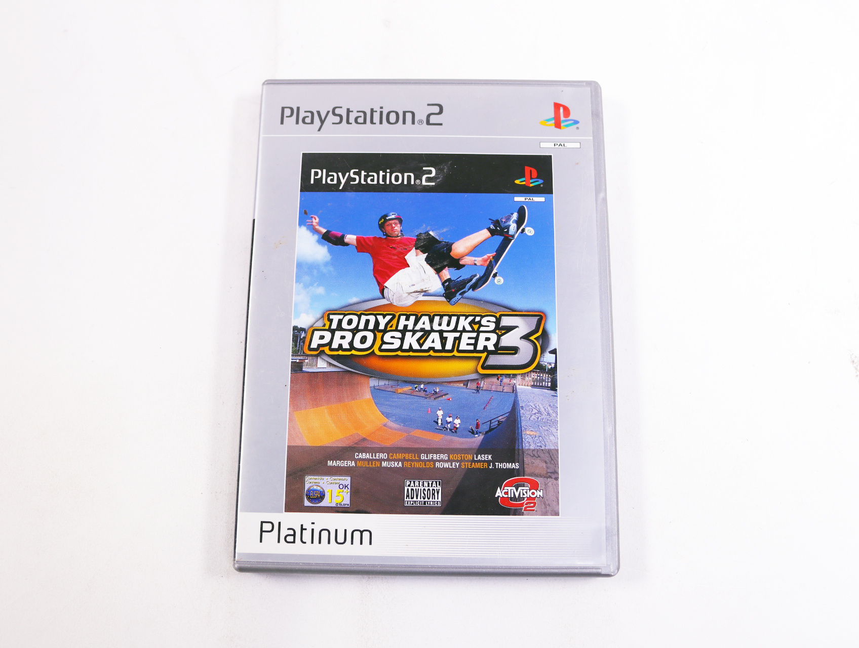 PlayStation 2 - Tony Hawk's Pro Skater 3  [Platinum]
