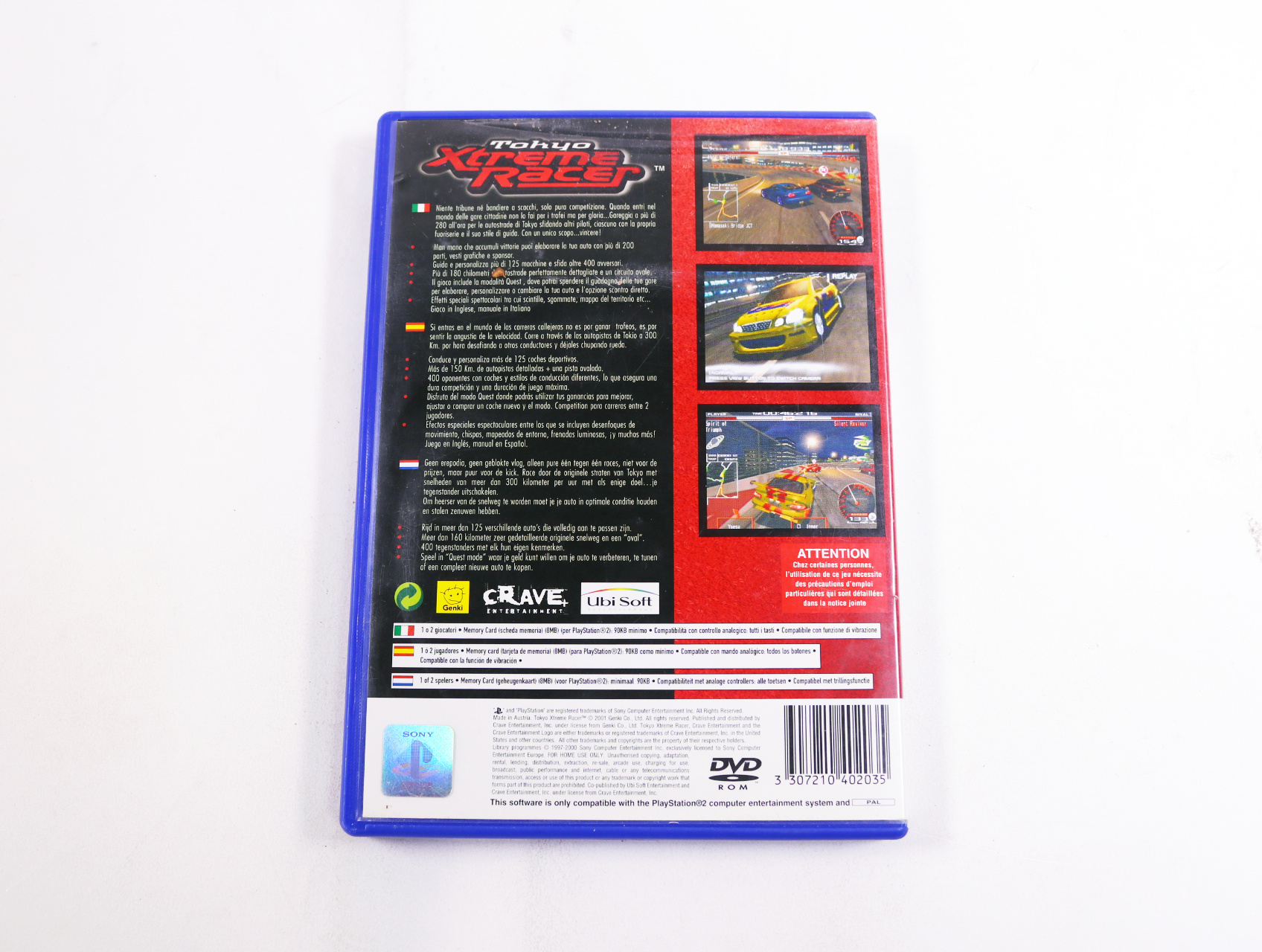 PlayStation 2 - Tokyo Xtreme Racer - productfoto 2