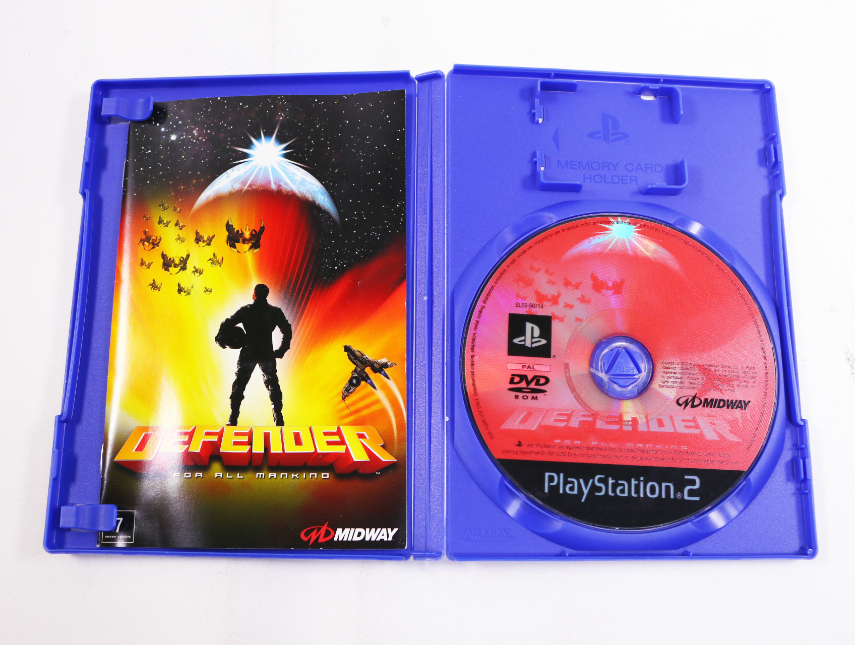 PlayStation 2 - Defender: For All Mankind - productfoto 3