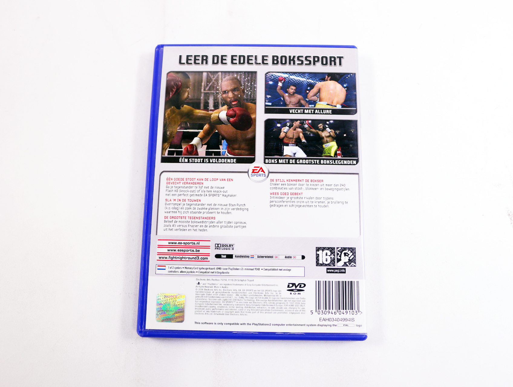 PlayStation 2 - Fight Night Round 3 - productfoto 2