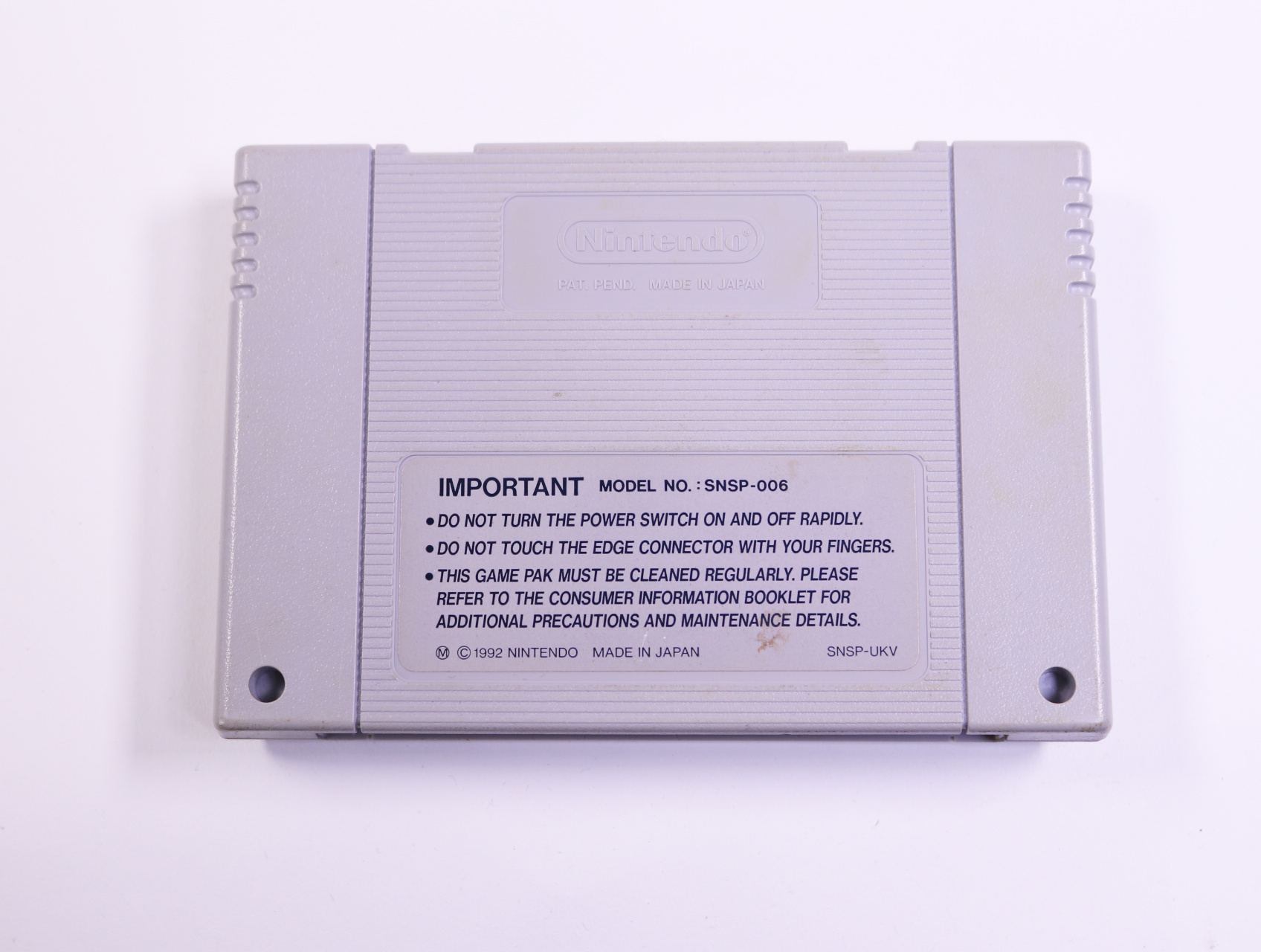 SNES - Last Action Hero - Bits Studios - productfoto 2