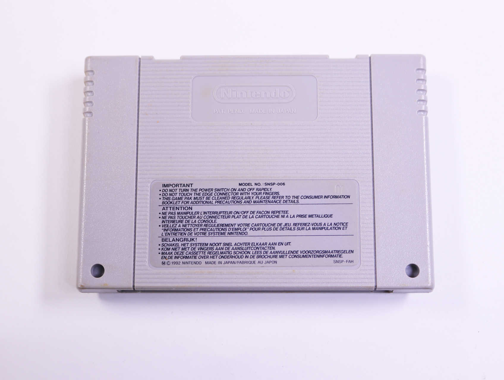 SNES - Disney's The Jungle Book - productfoto 2