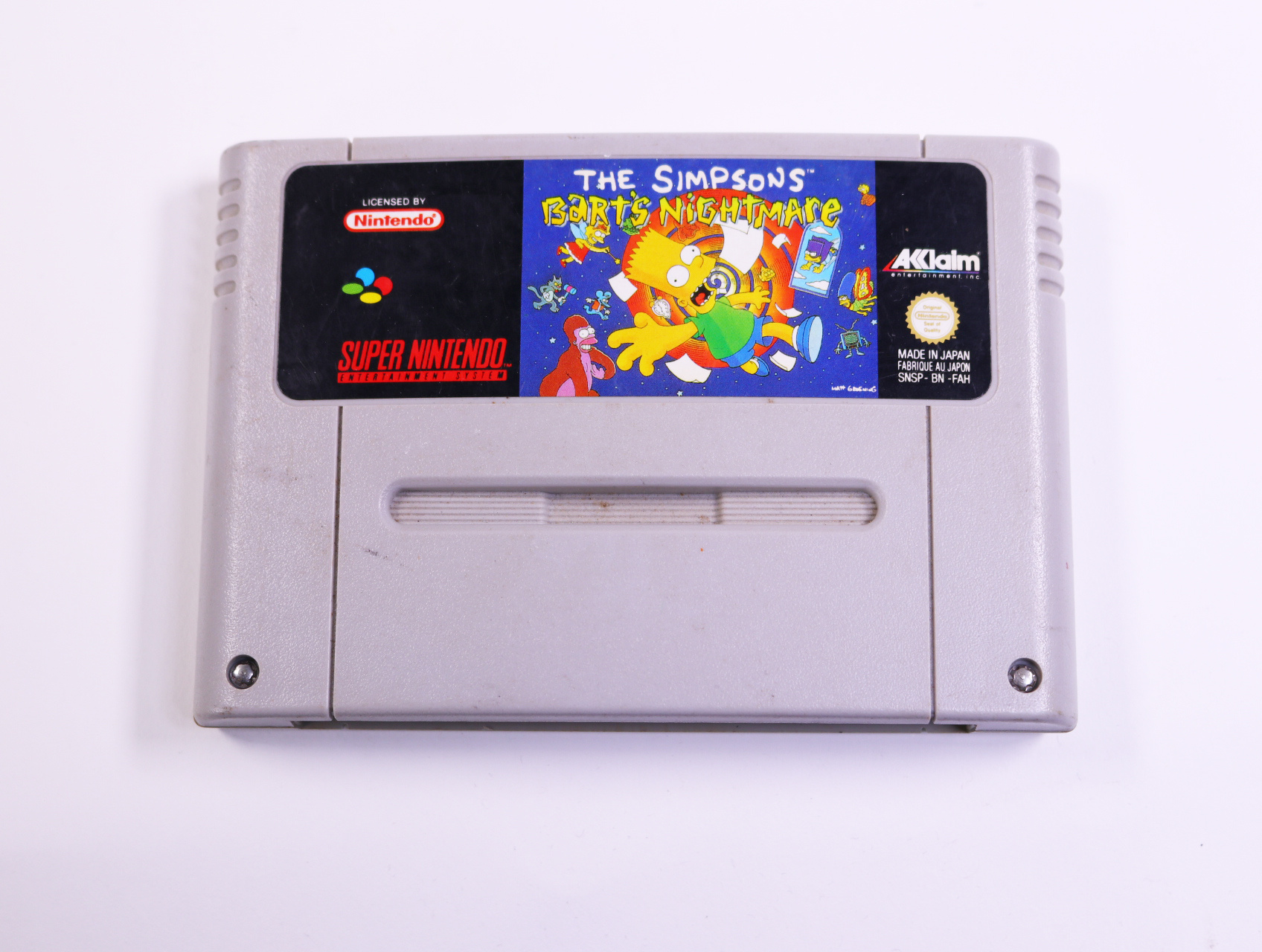 SNES - The Simpsons: Bart's Nightmare