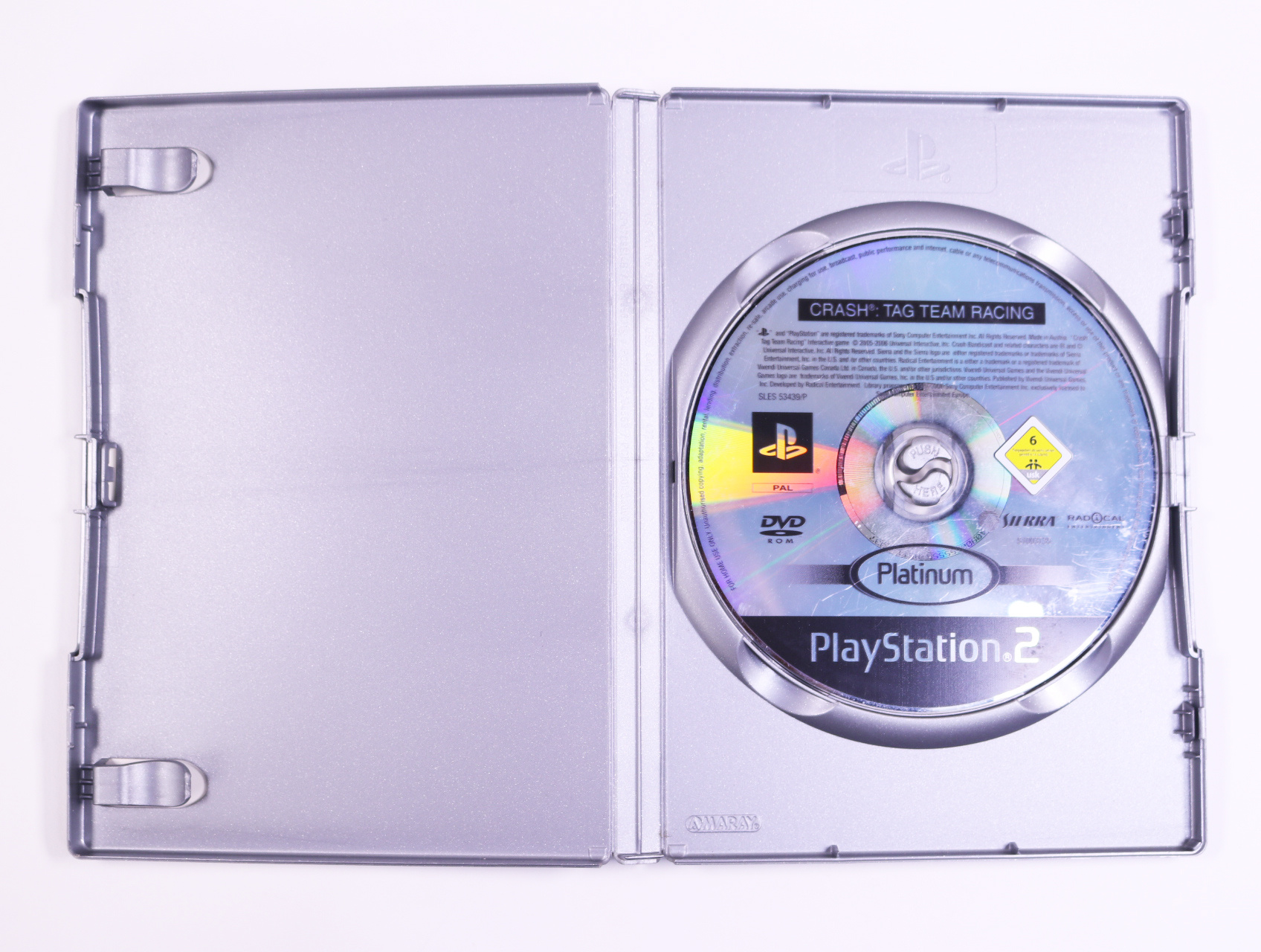 PlayStation 2 - Crash Tag Team Racing [Platinum] [No Manual] - productfoto 3