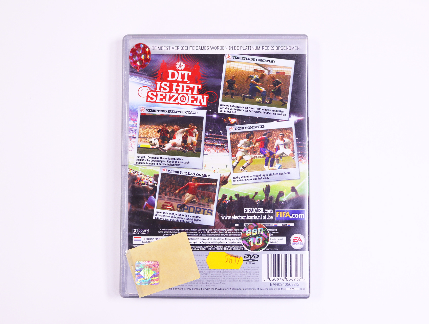 PlayStation 2 - FIFA 07 [Platinum] [No Manual] - productfoto 2