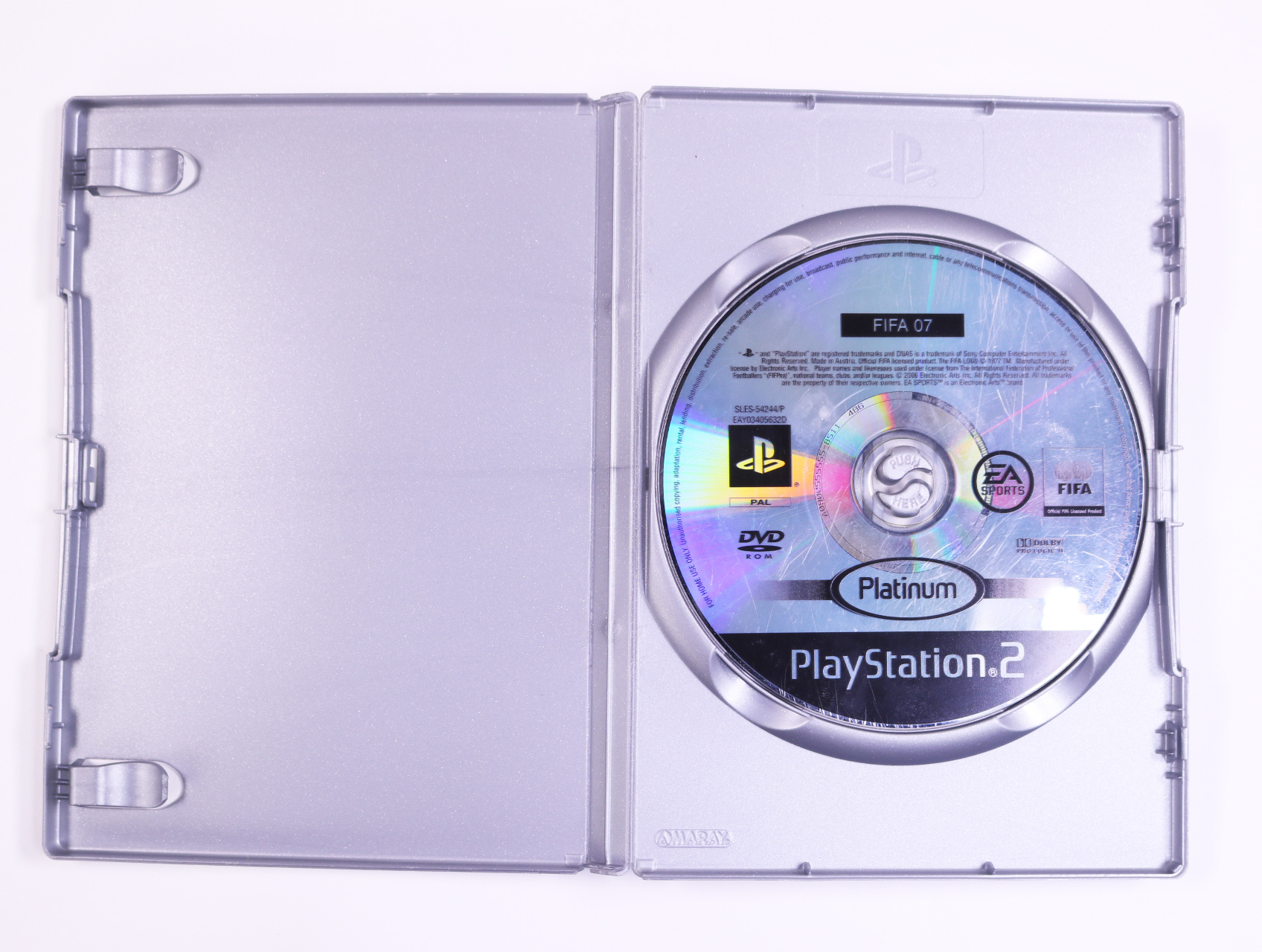 PlayStation 2 - FIFA 07 [Platinum] [No Manual] - productfoto 3