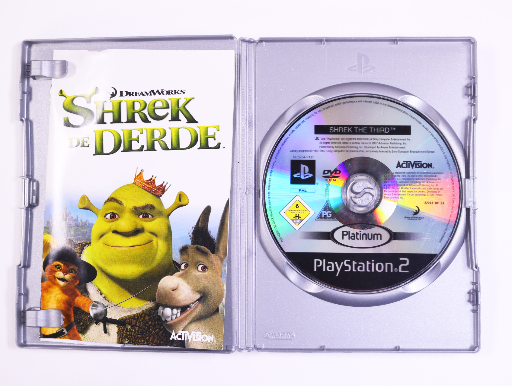 PlayStation 2 - Shrek the Third [Platinum] - productfoto 3