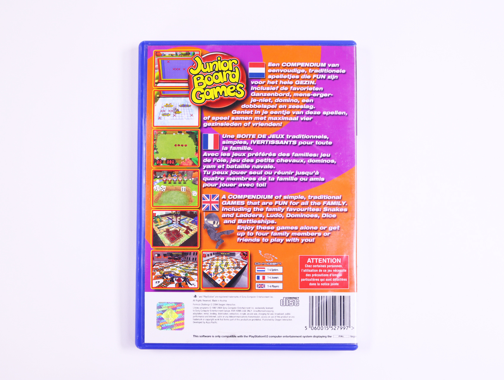PlayStation 2 - Junior Board Games - productfoto 2