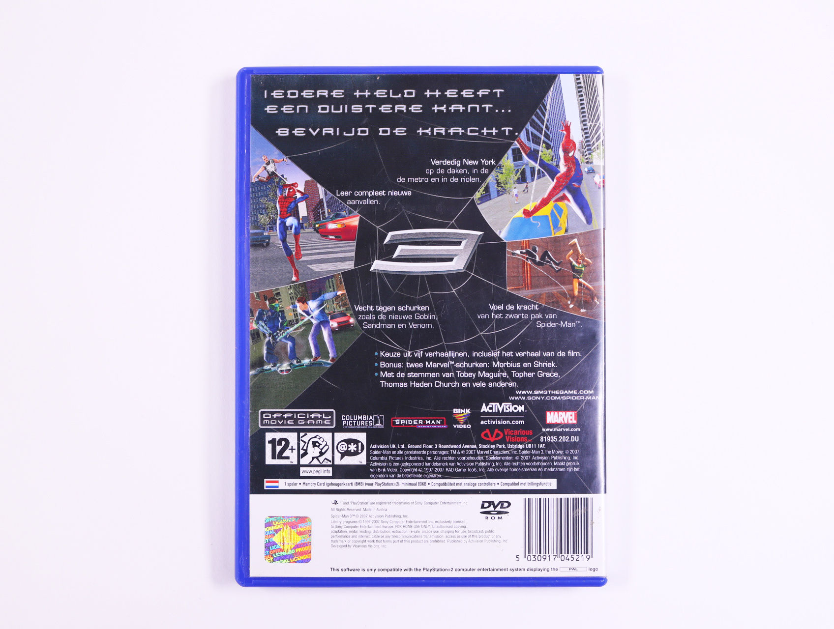 PlayStation 2 - Spider-Man 3 - productfoto 2