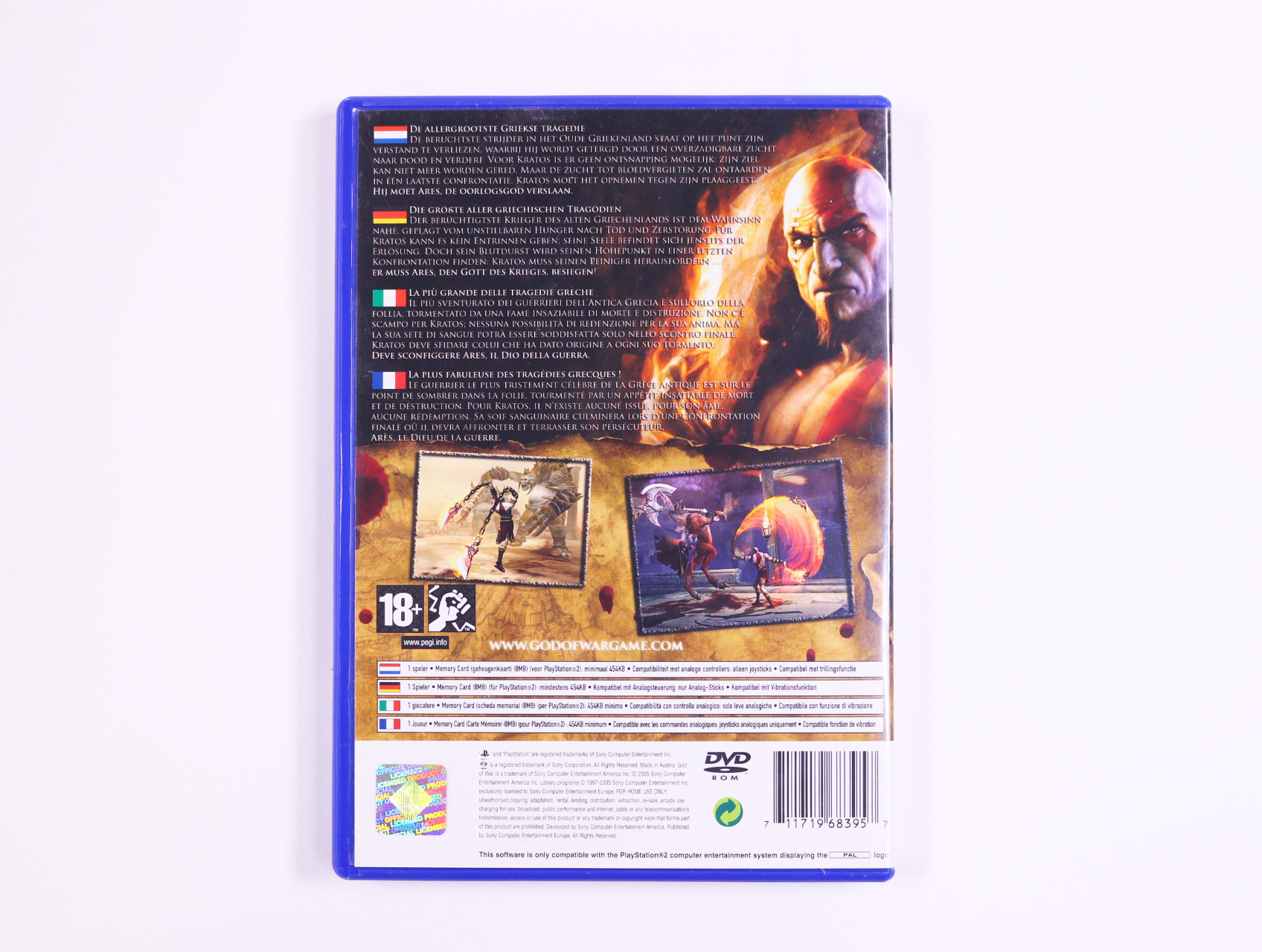 PlayStation 2 - God of War - productfoto 2