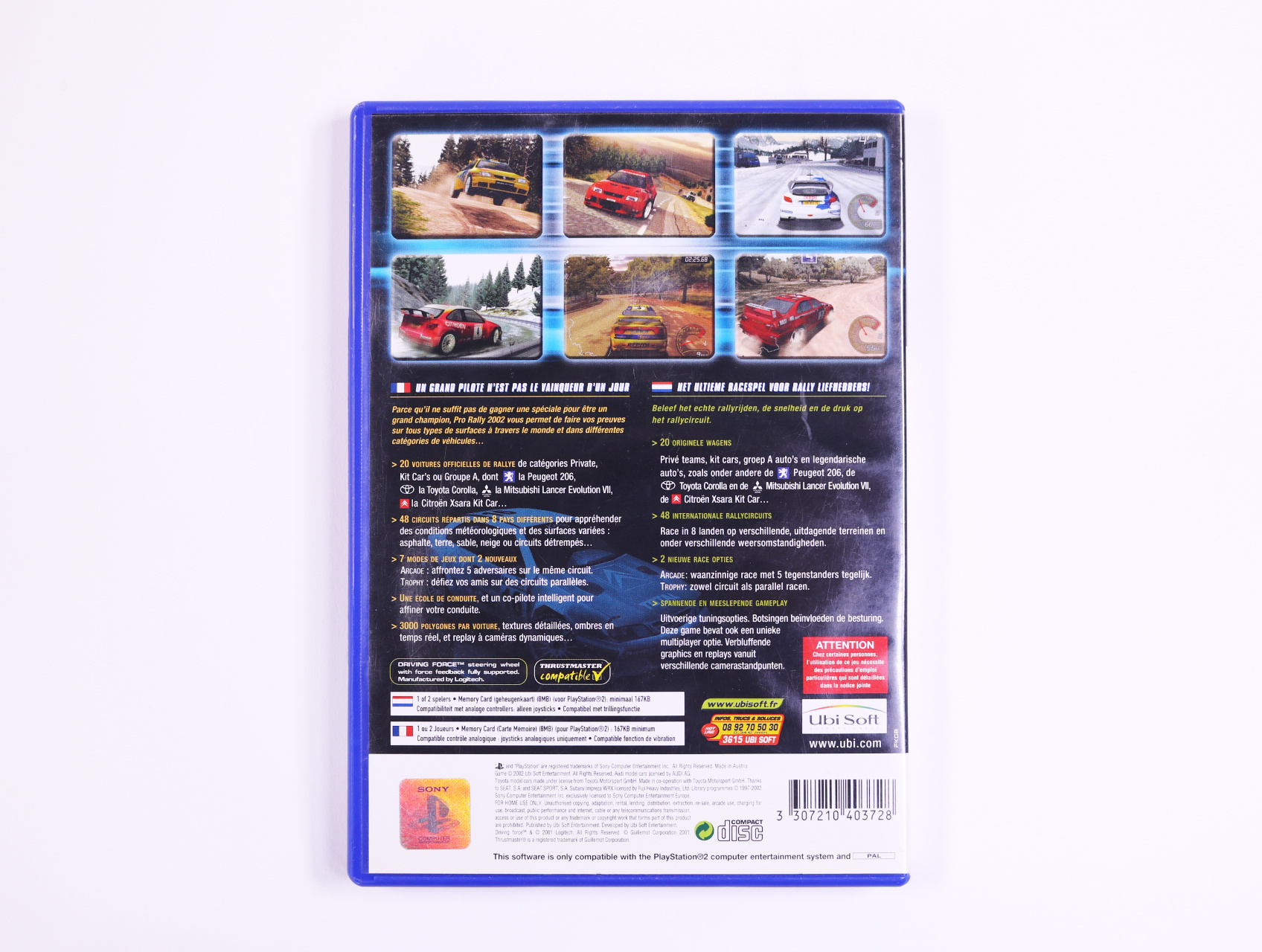 PlayStation 2 - Pro Rally 2002 - productfoto 2