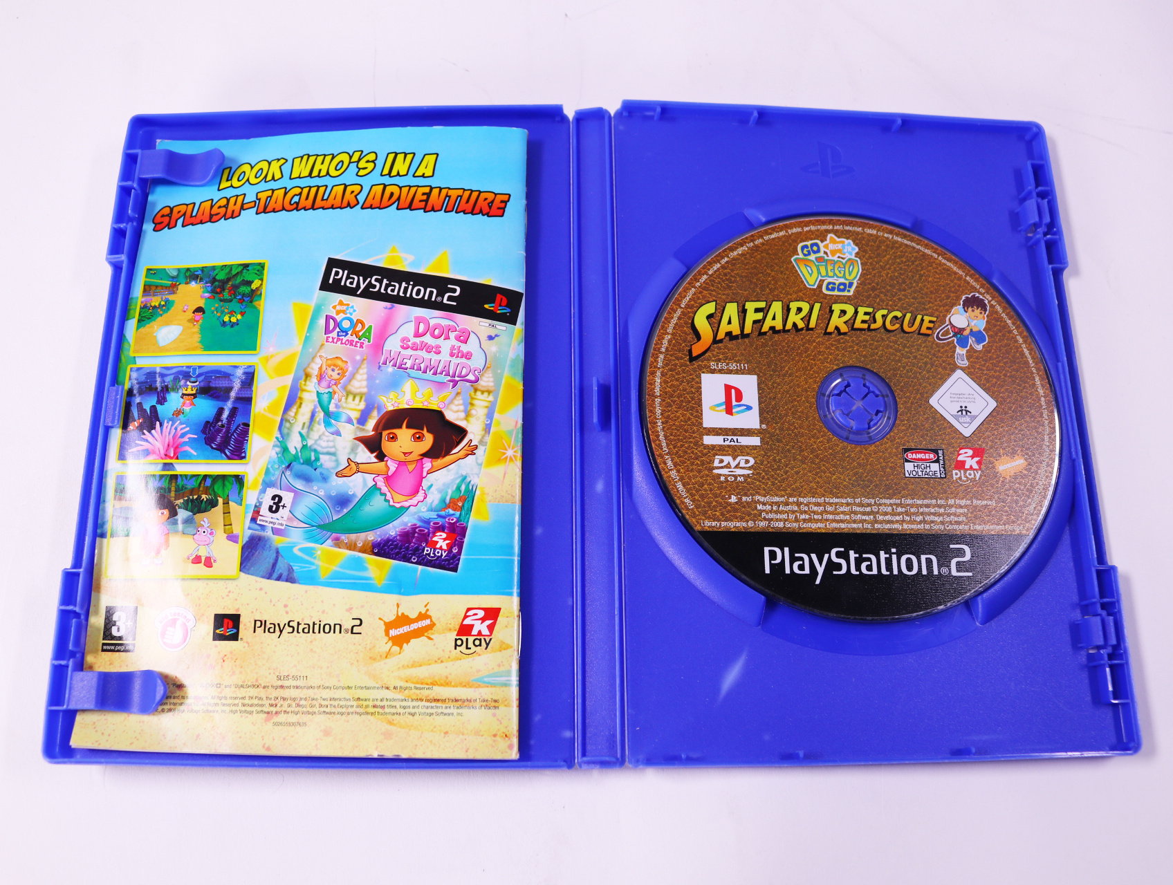 PlayStation 2 - Go DIego Go! Safari Rescue - productfoto 3