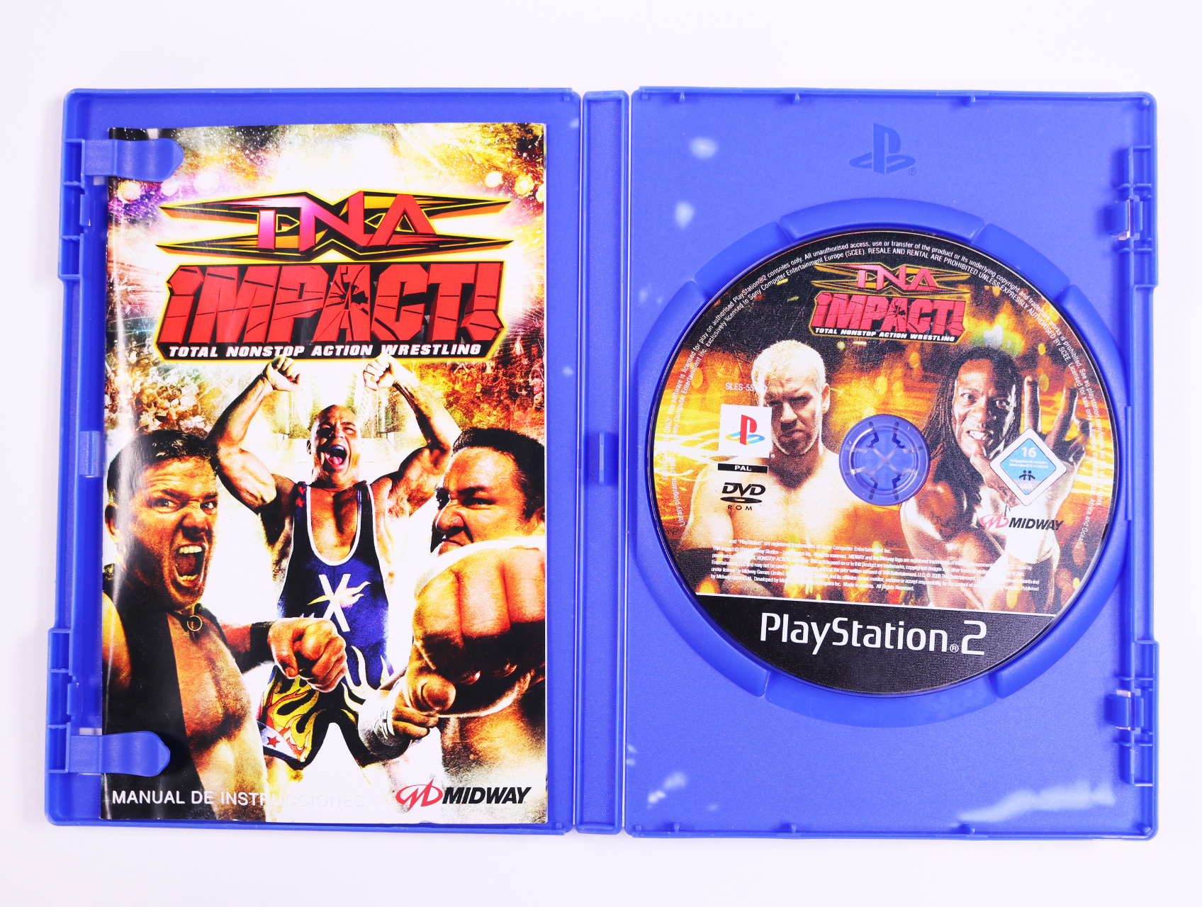 PlayStation 2 - TNA Impact! Total Nonstop Action Wrestling - productfoto 3