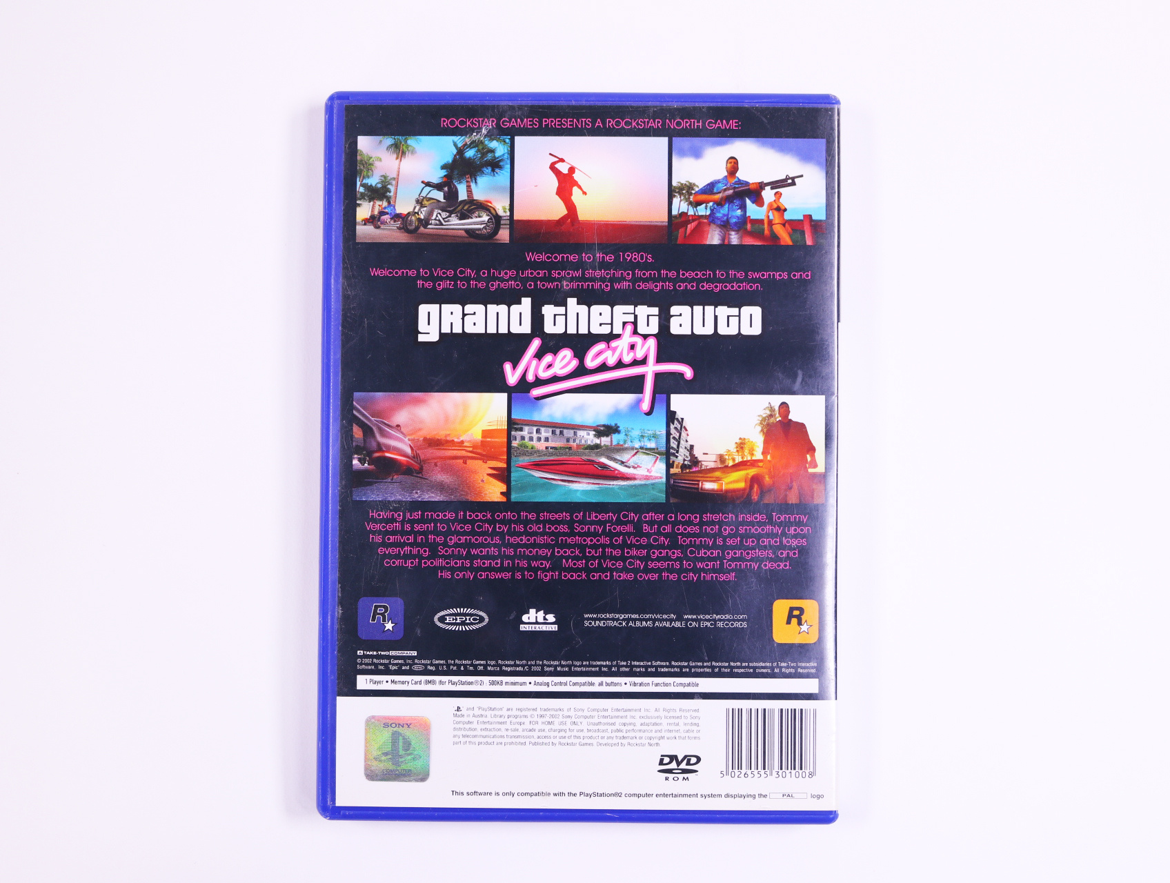 PlayStation 2 - Grand Theft Auto: Vice City - productfoto 2