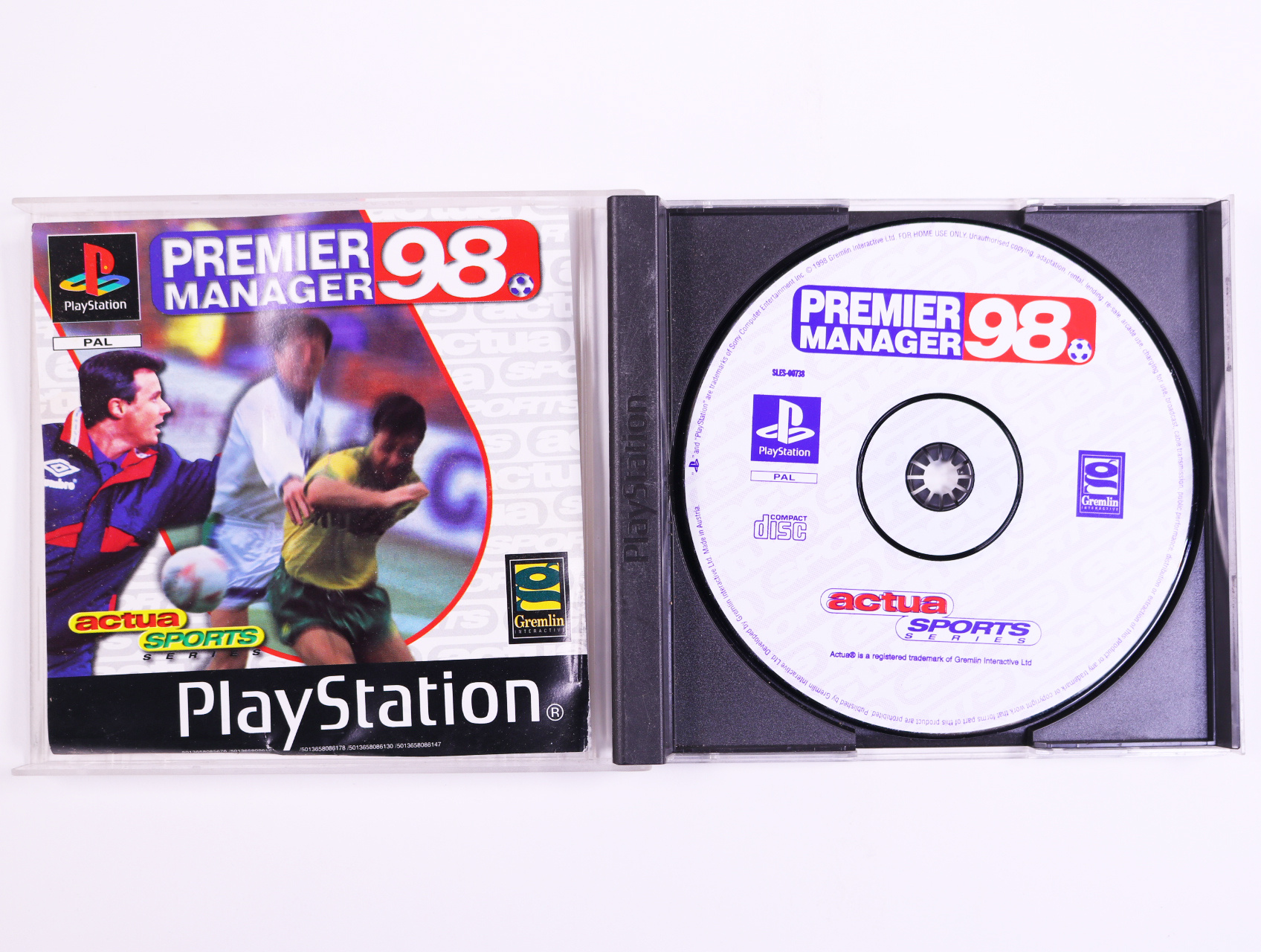 PlayStation 1 - Premier Manager 98 - productfoto 3