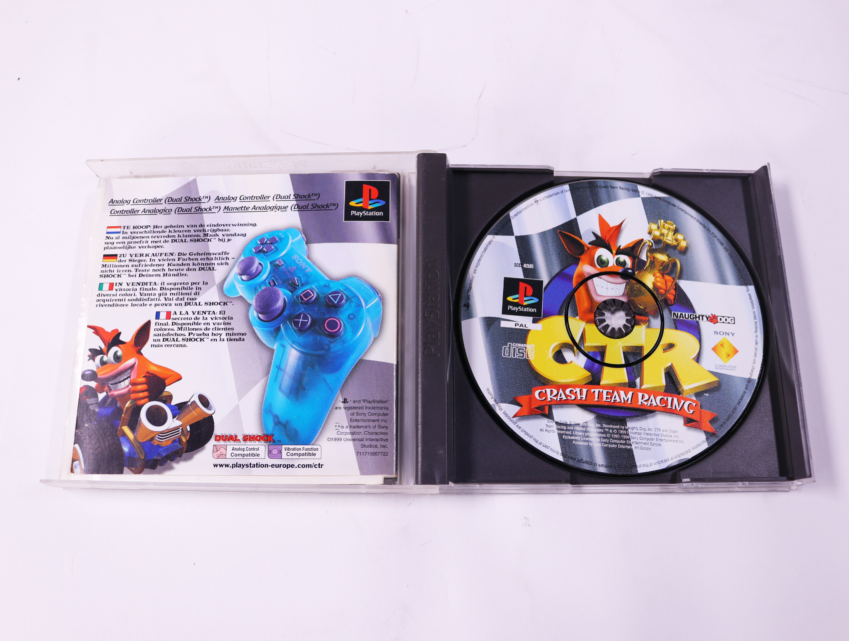 PlayStation 1 - Crash Team Racing - productfoto 2