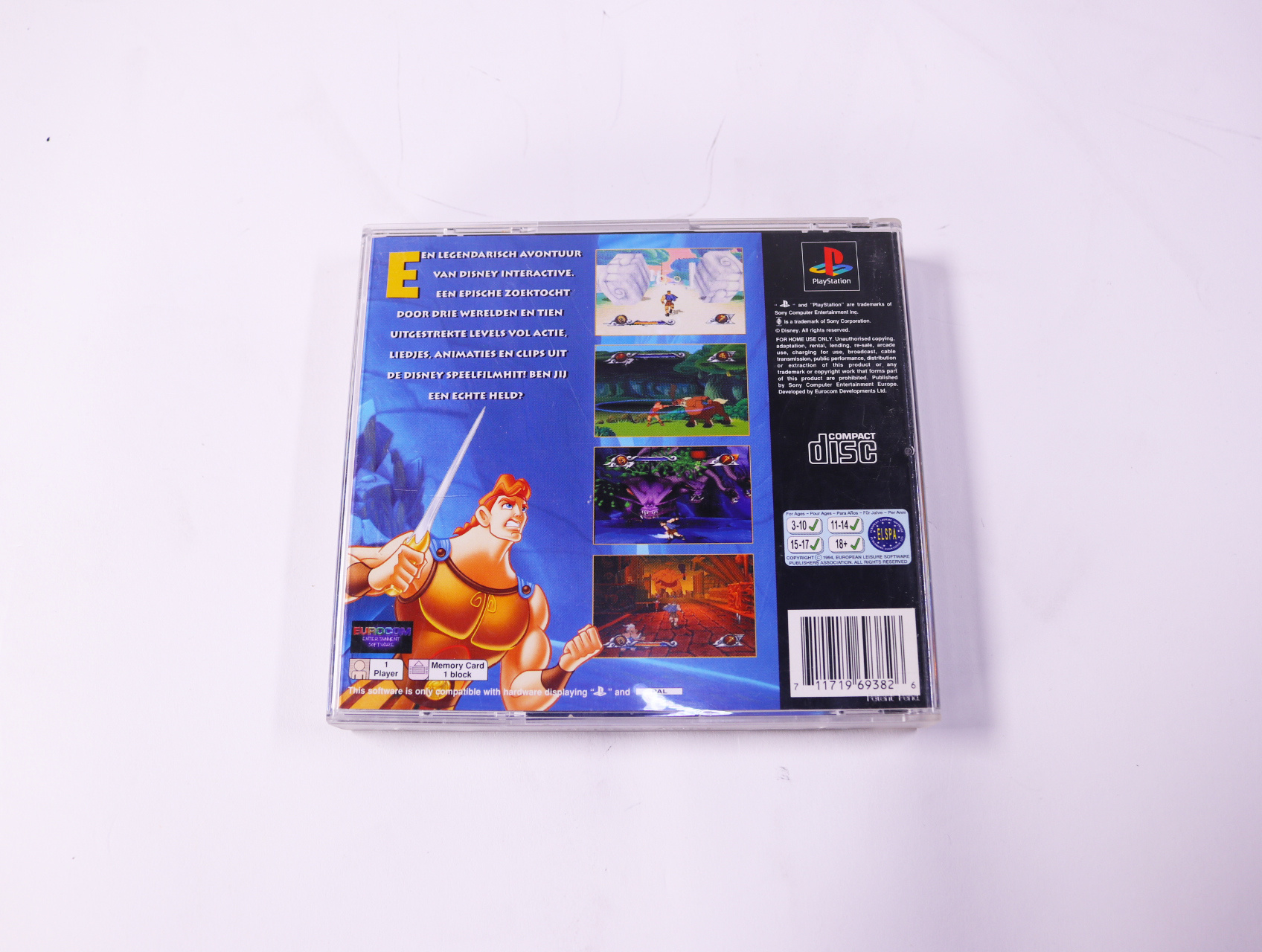 PlayStation 1 - Hercules - productfoto 3