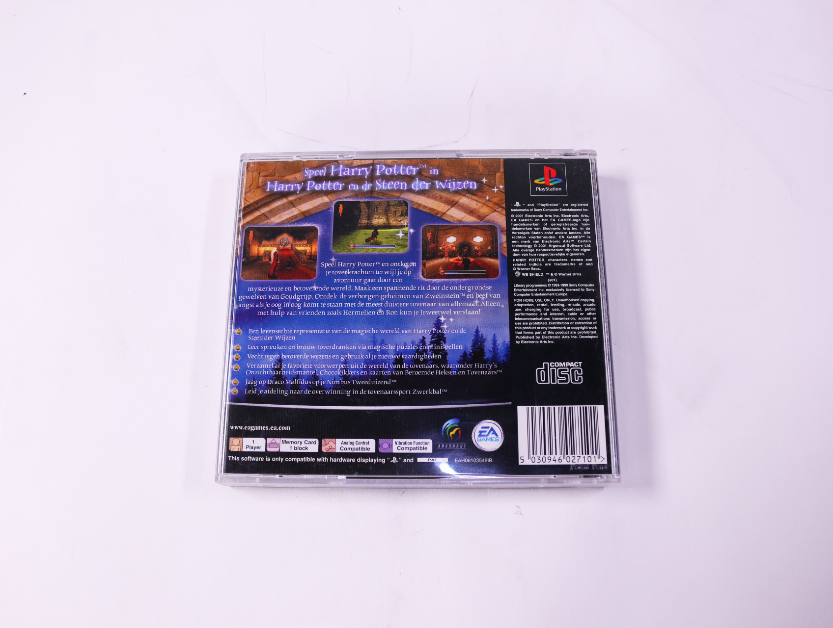 PlayStation 1 - Harry Potter and the Philosopher's Stone - productfoto 3