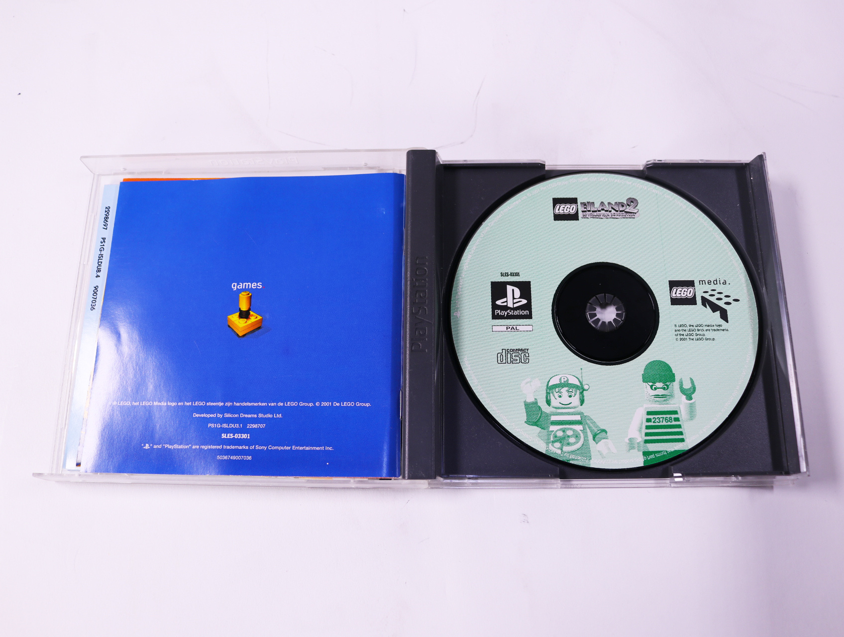 PlayStation 1 - Lego Island 2: The Brickster's Revenge - productfoto 2