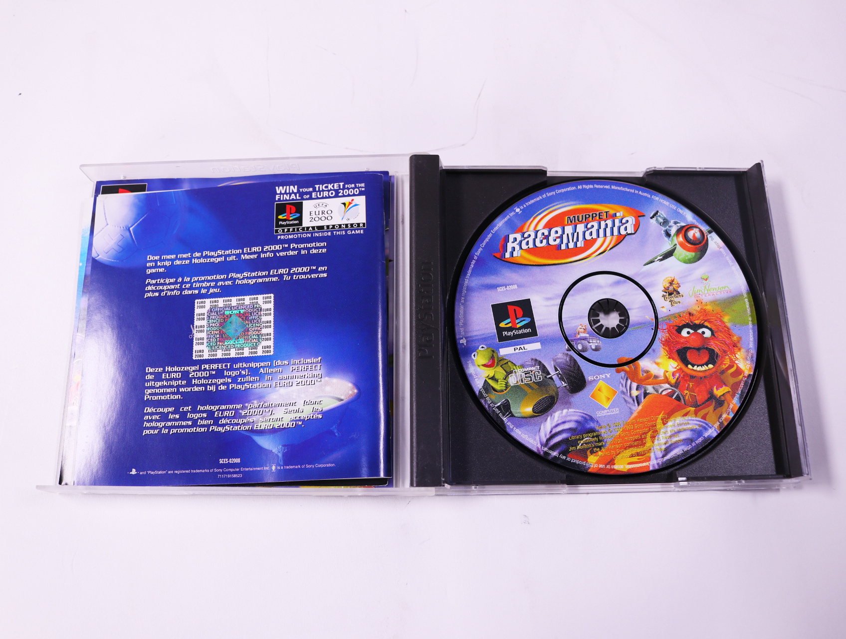 PlayStation 1 - Muppet RaceMania - productfoto 2
